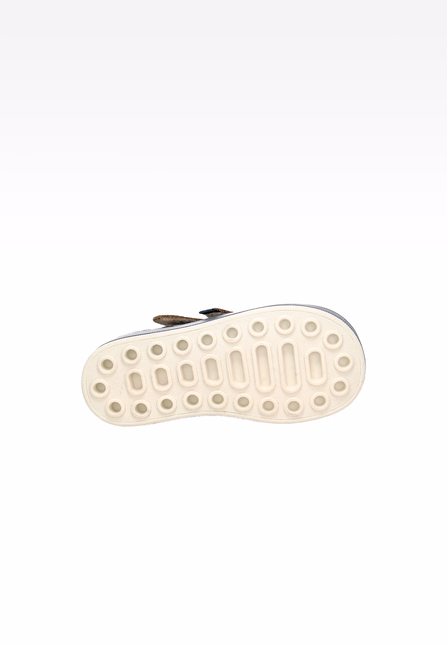 Pomarańczowe trzewiki BARTEK 1356806 z zieloną podeszwą