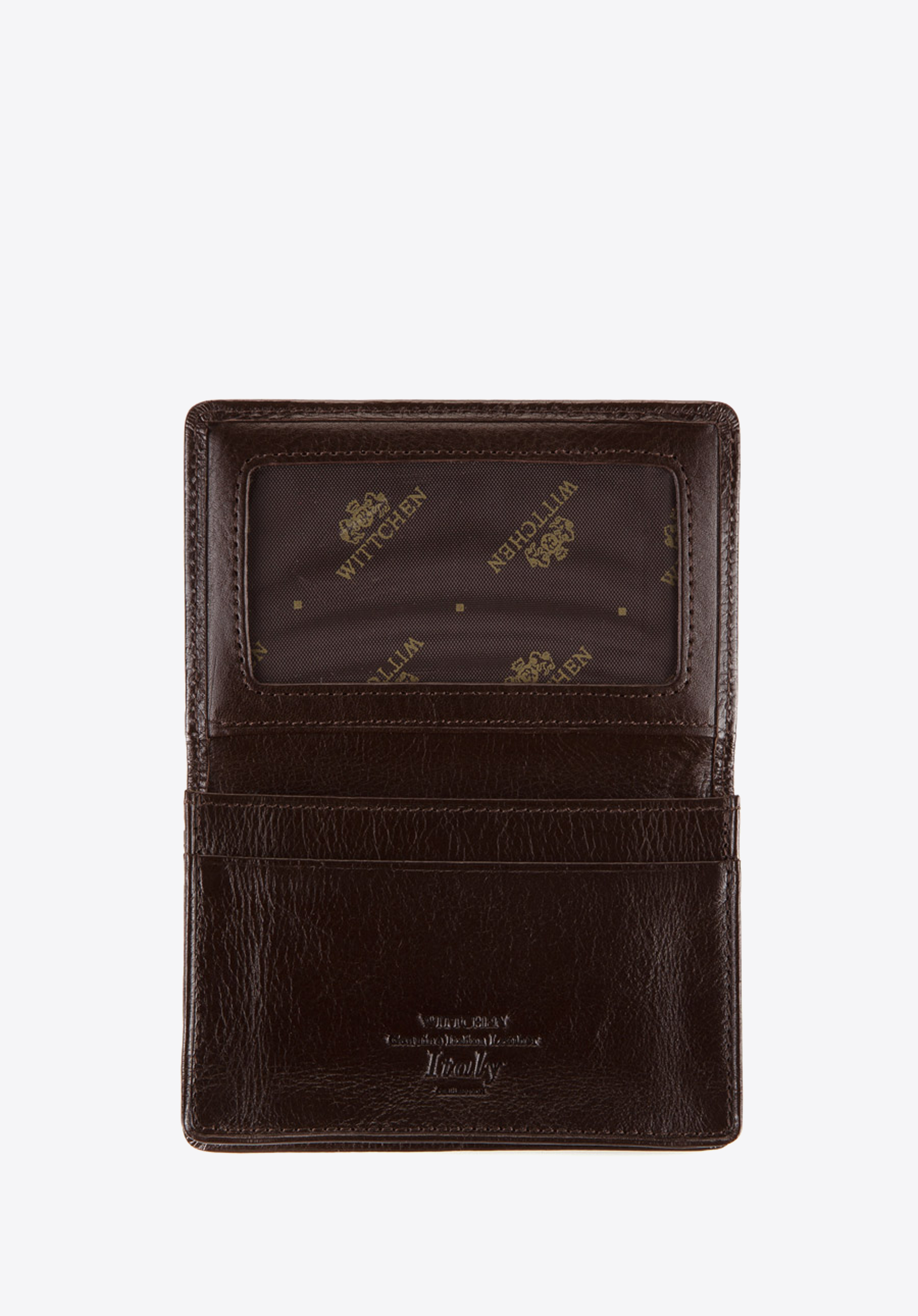 Etui na wizytówki skórzane poziome