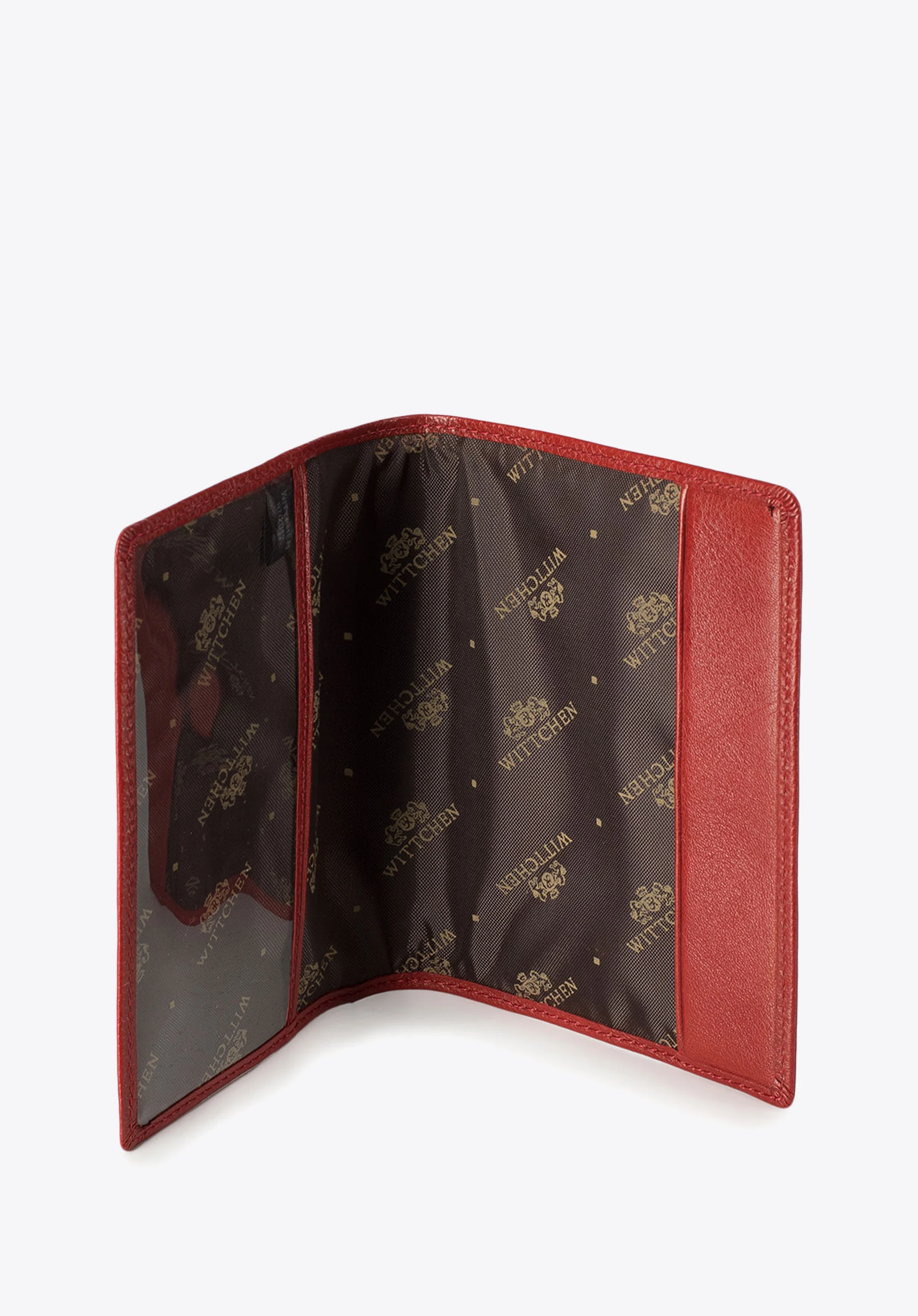 Etui na paszport skórzane proste