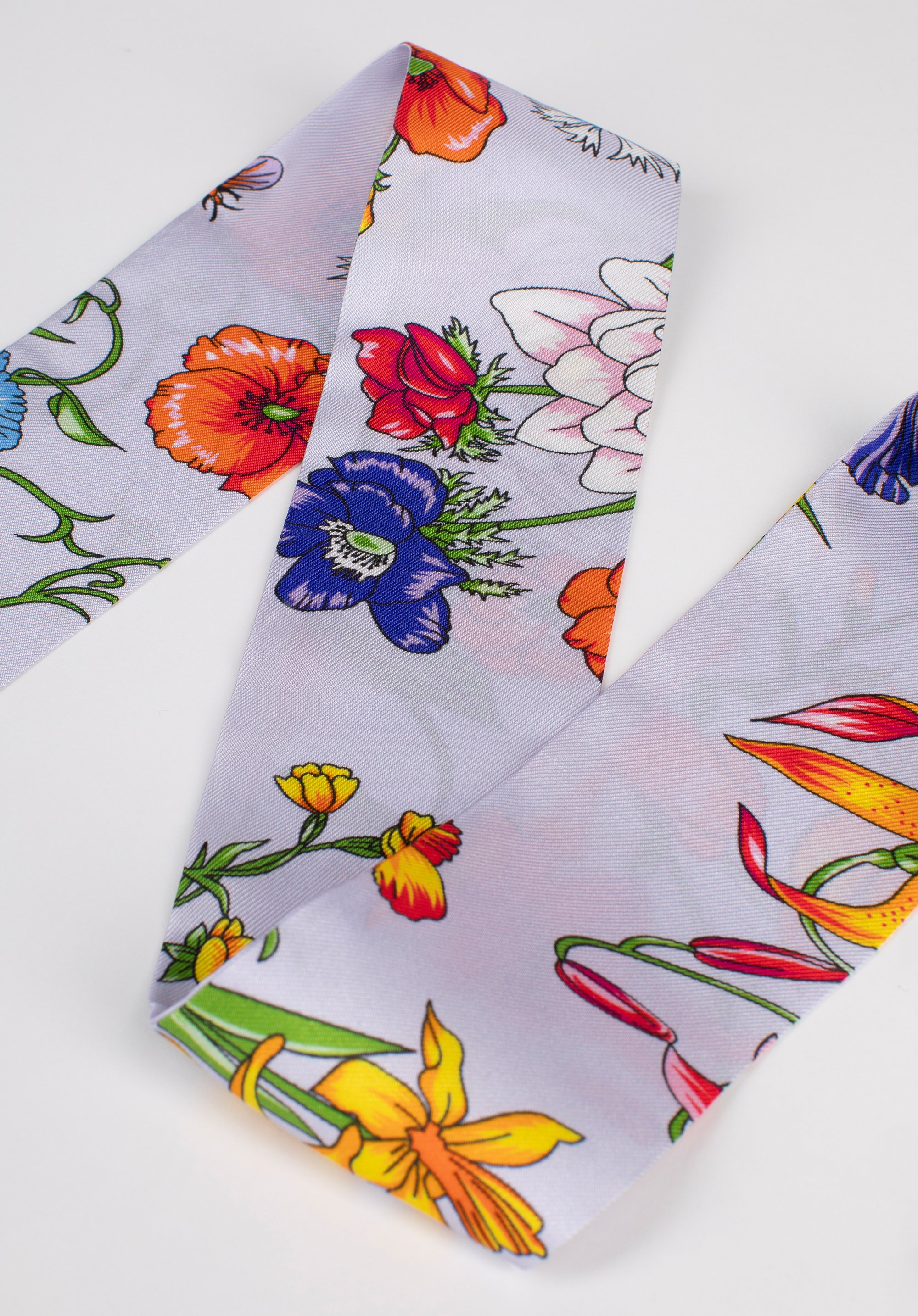 Damska apaszka twilly z jedwabiu