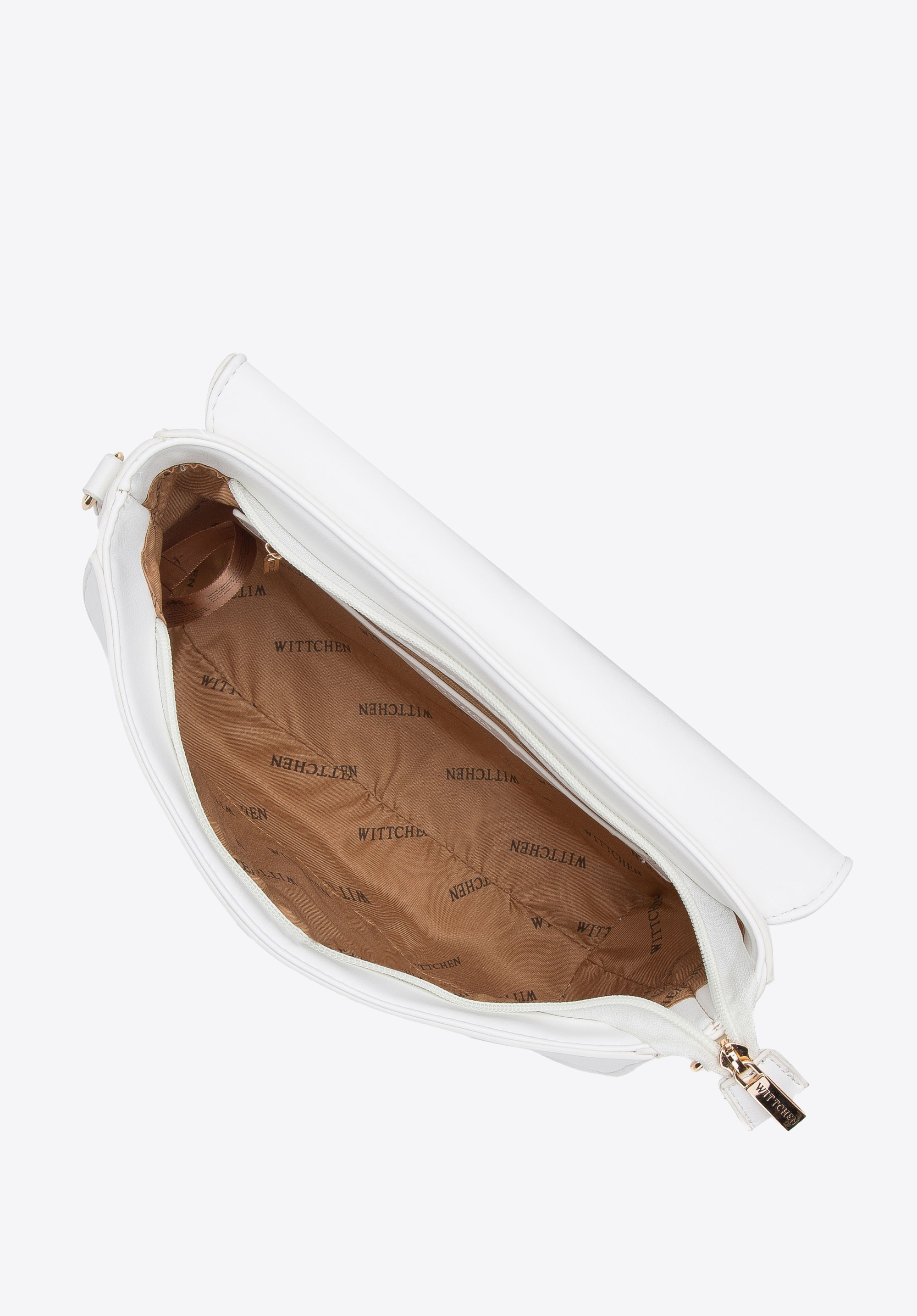 Torebka półksiężyc z plecionką