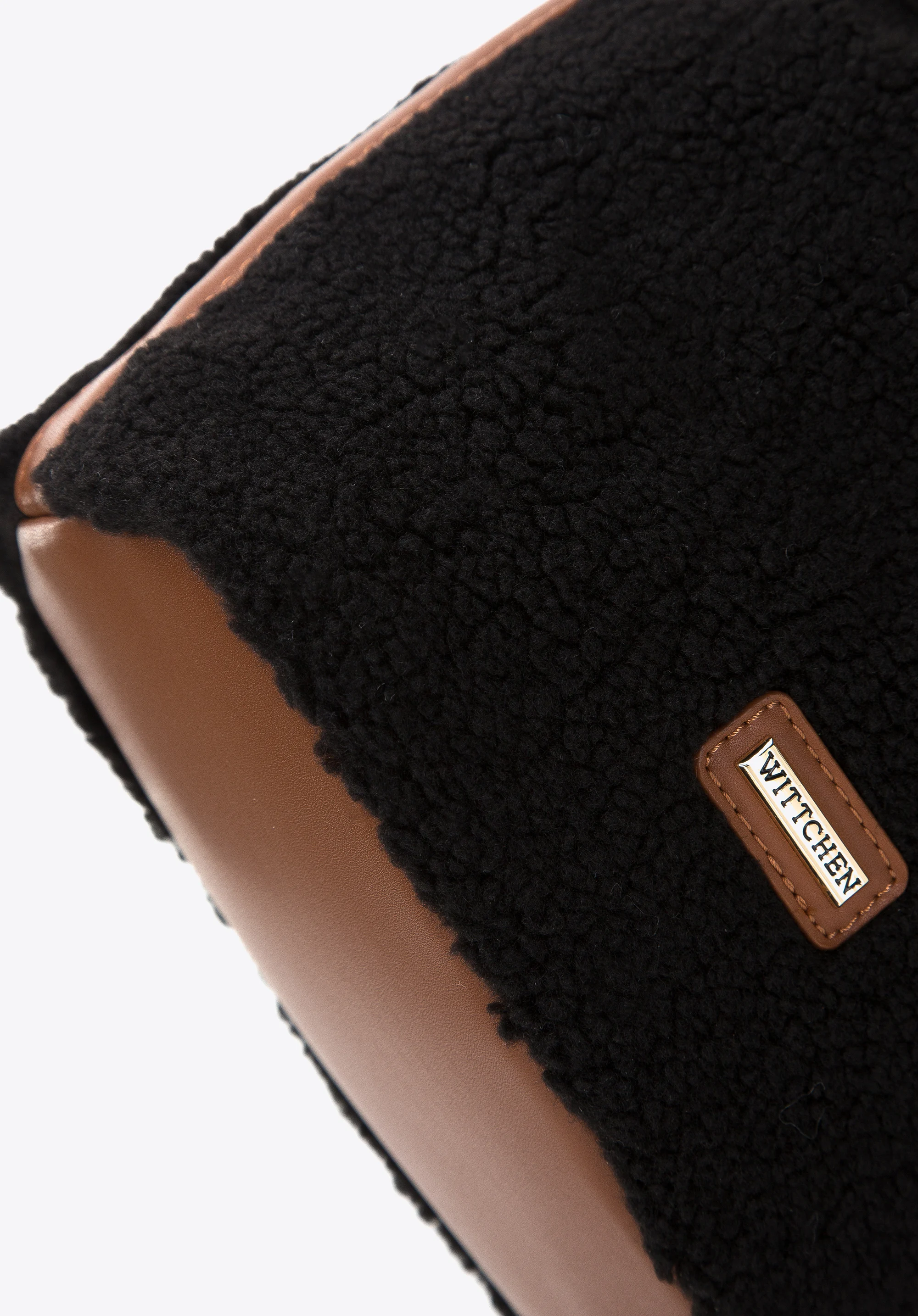 Torebka worek ze sztucznego futerka mała