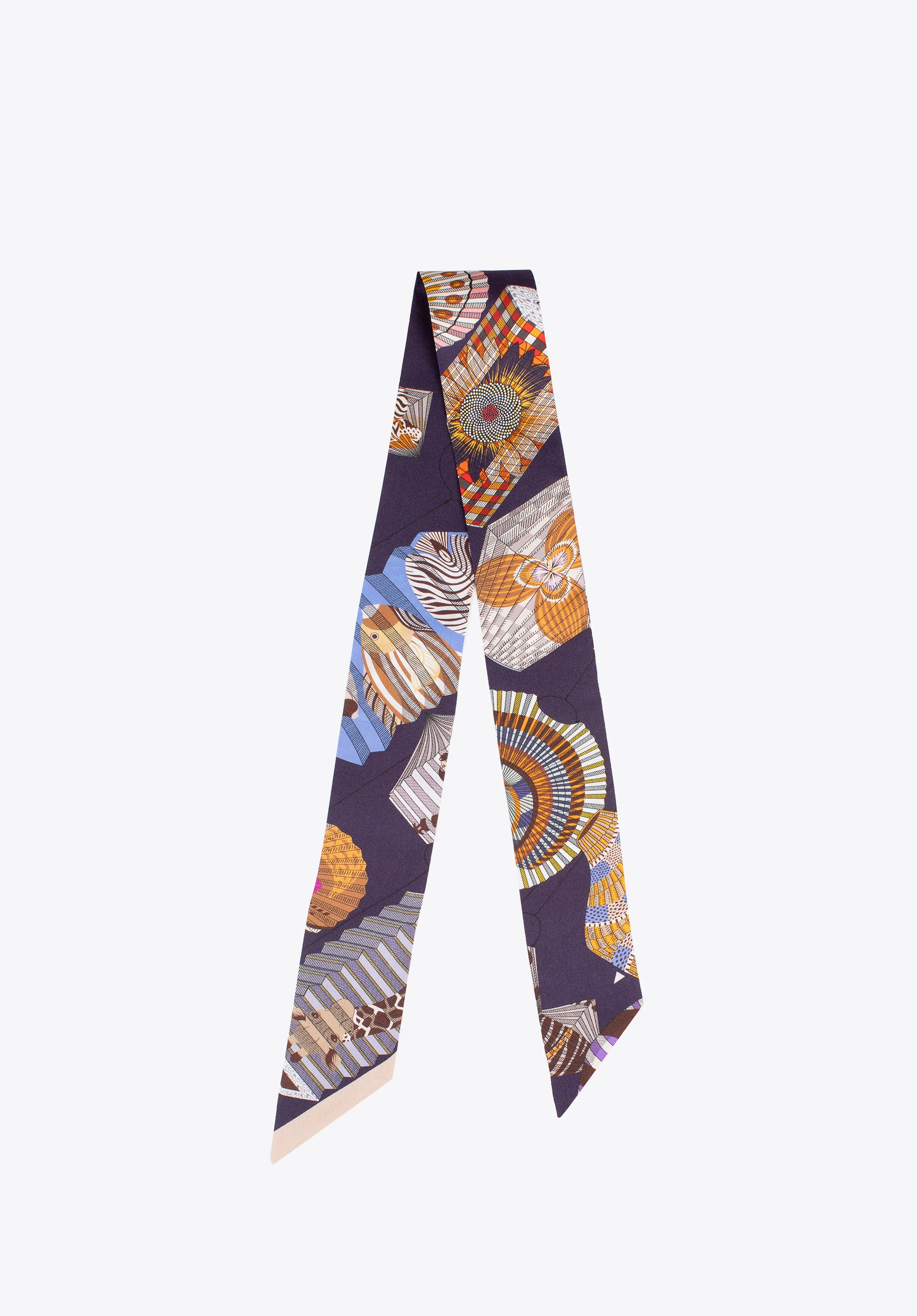 Damska apaszka twilly z jedwabiu