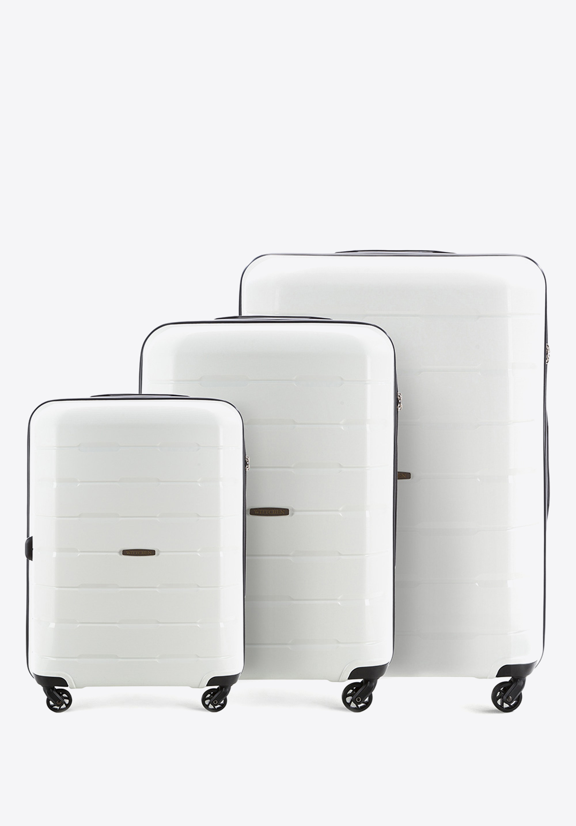 Walizka kabinowa z polipropylenu żłobiona