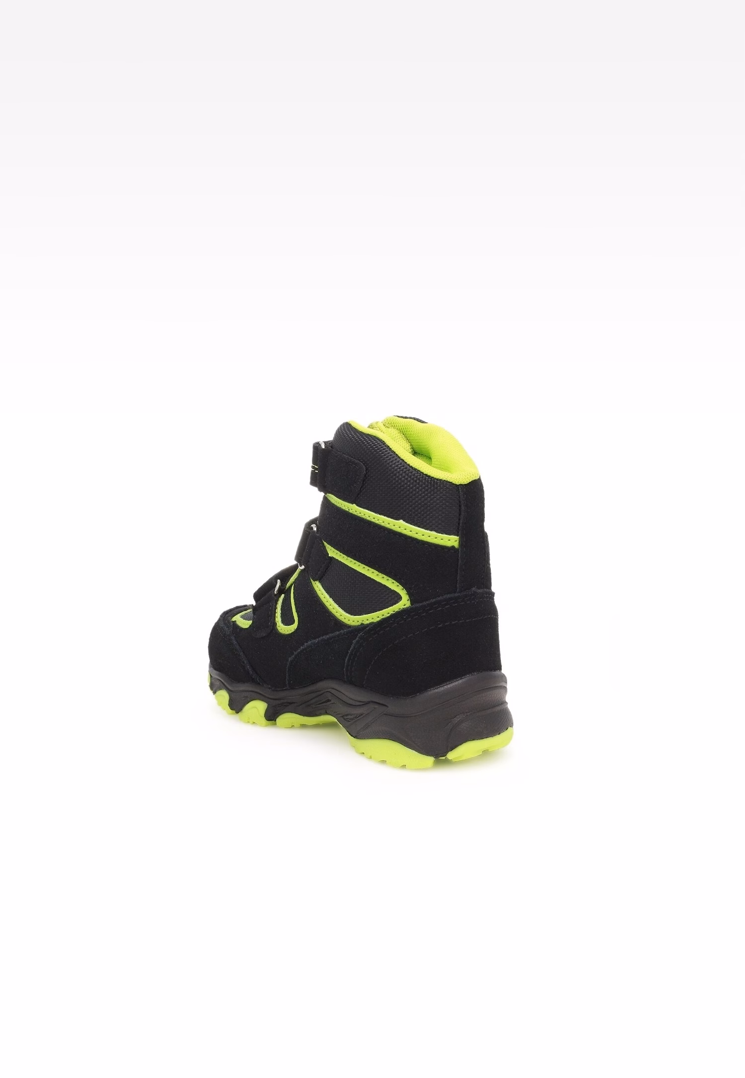 Trzewiki ocieplane BARTEK 14656001, dla chłopców, czarno-zielony