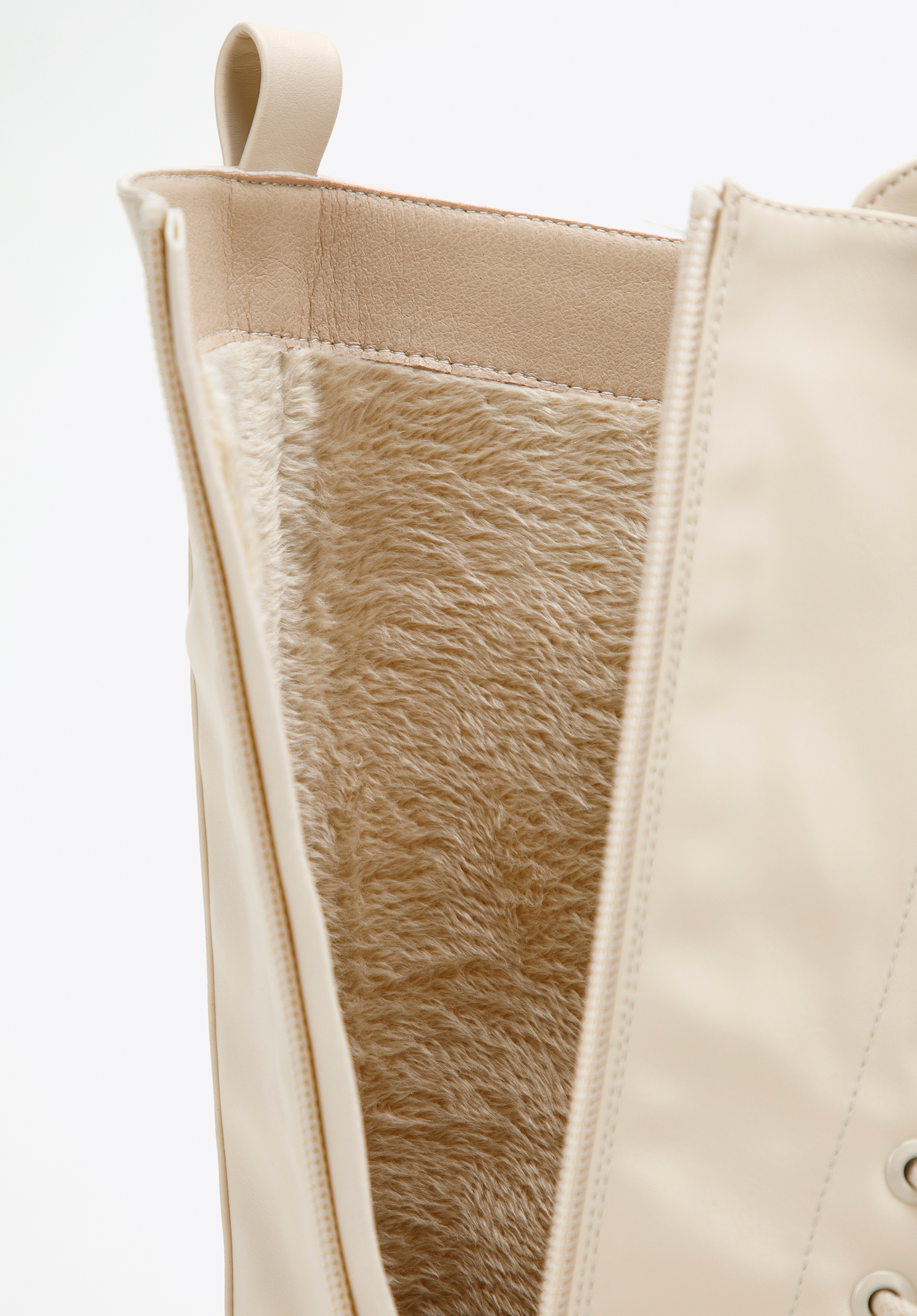 Damskie glany wysokie na platformie