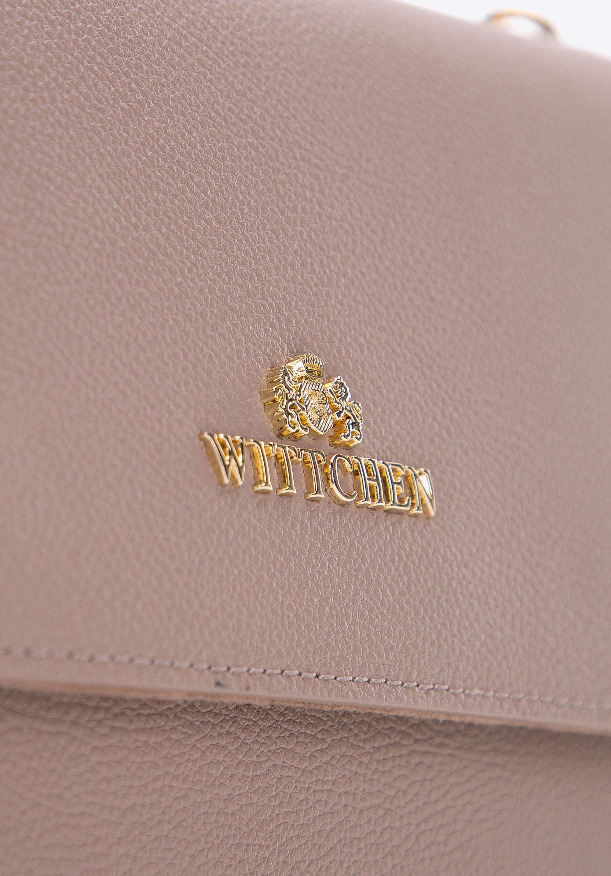 Damska torebka skórzana dwukomorowa klasyczna