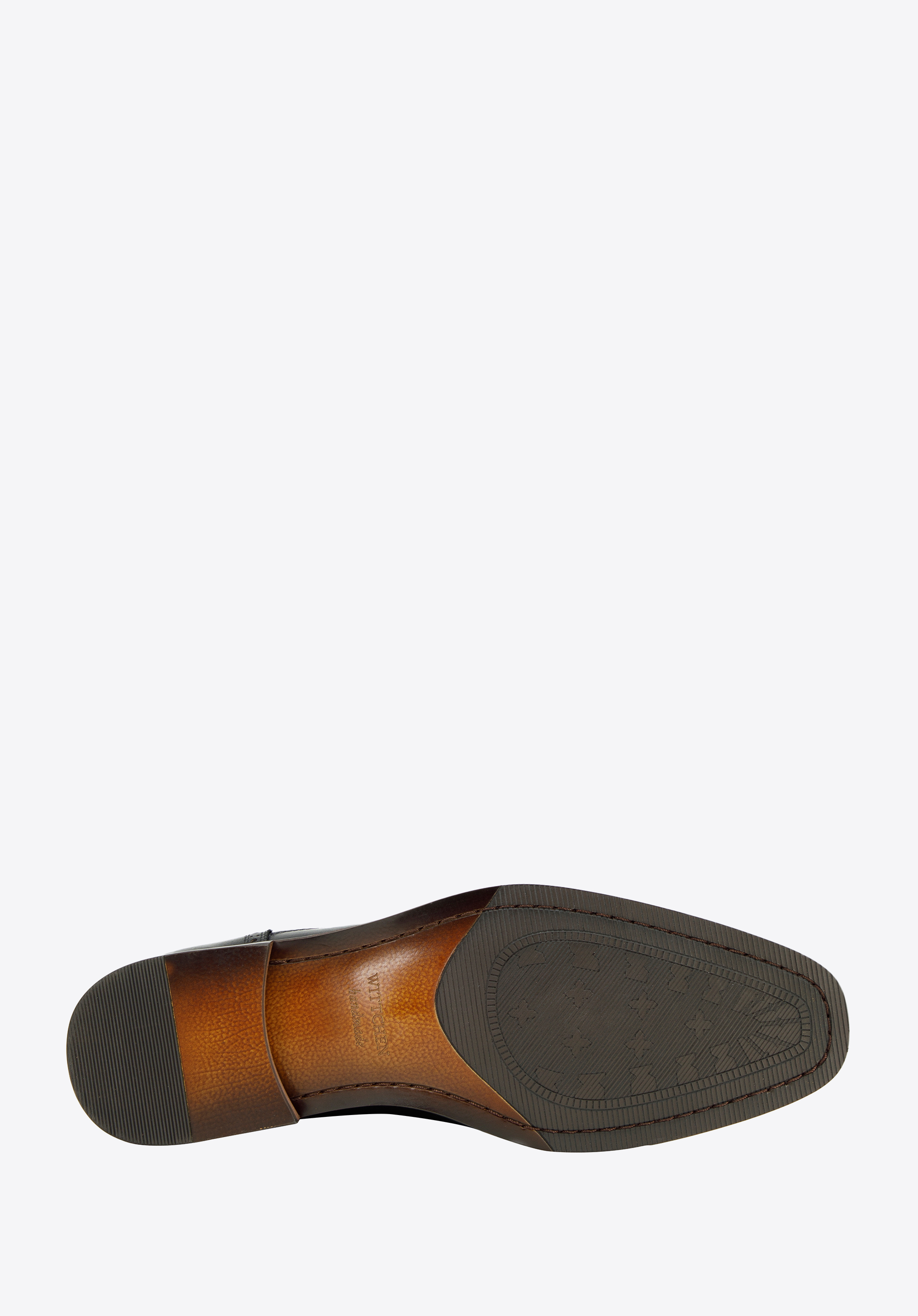 Męskie sztyblety skórzane dziurkowane klasyczne