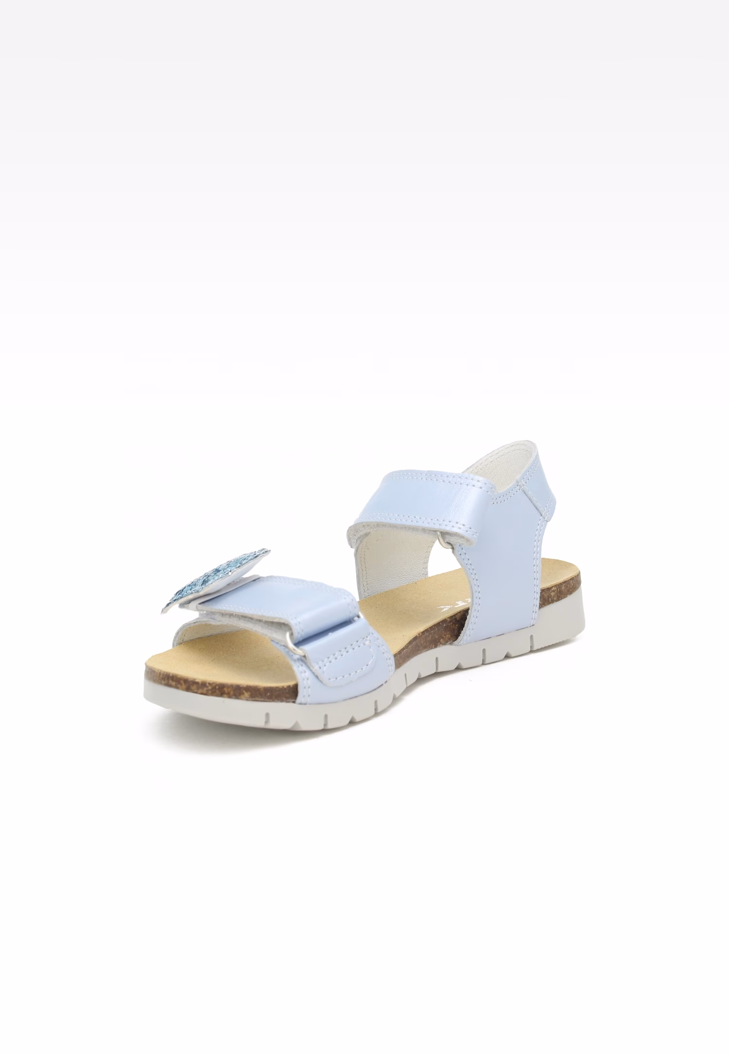 Sandały BARTEK 16183026, dla dziewcząt, beżowo-biały