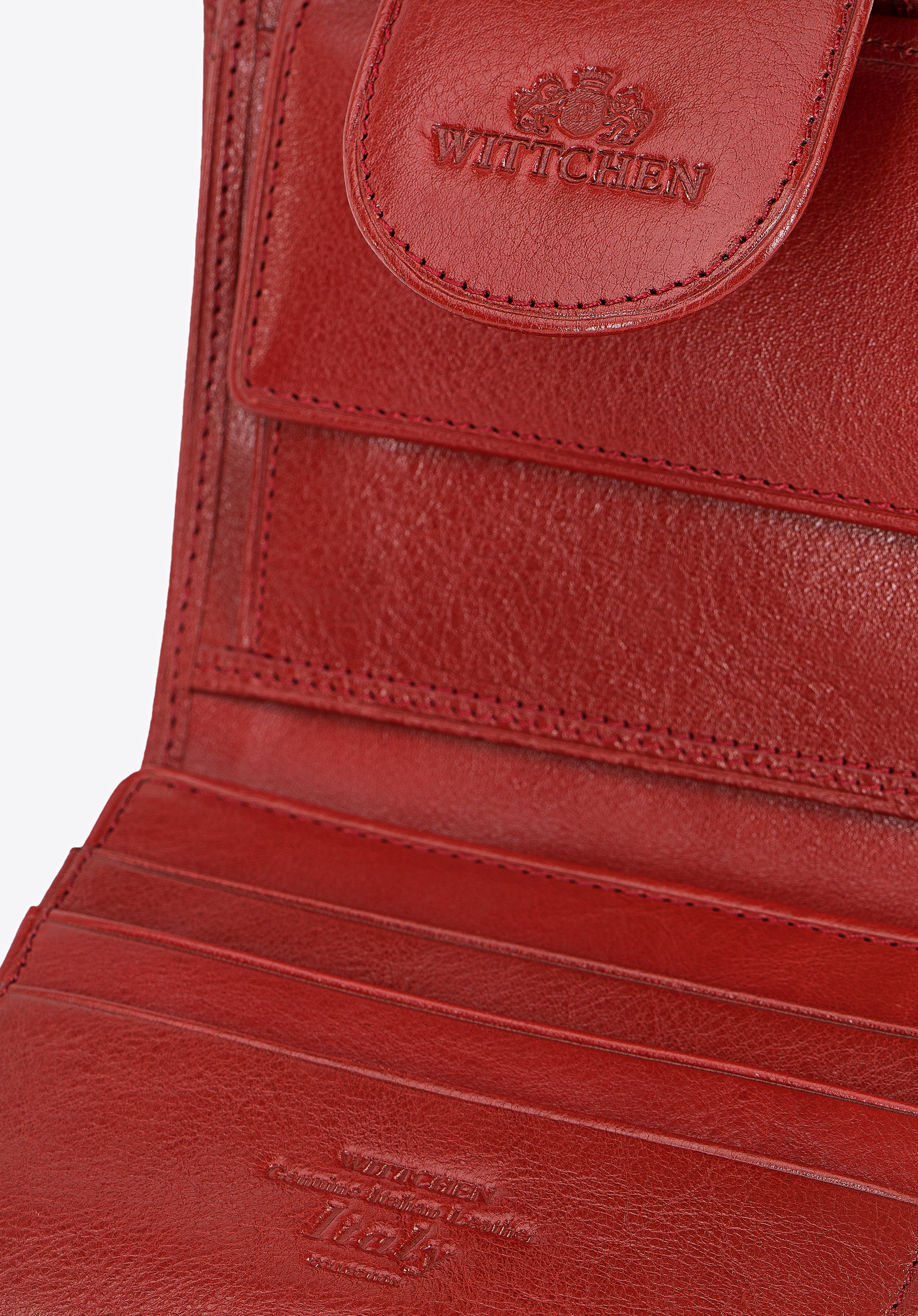 Damski portfel skórzany z elegancką napą