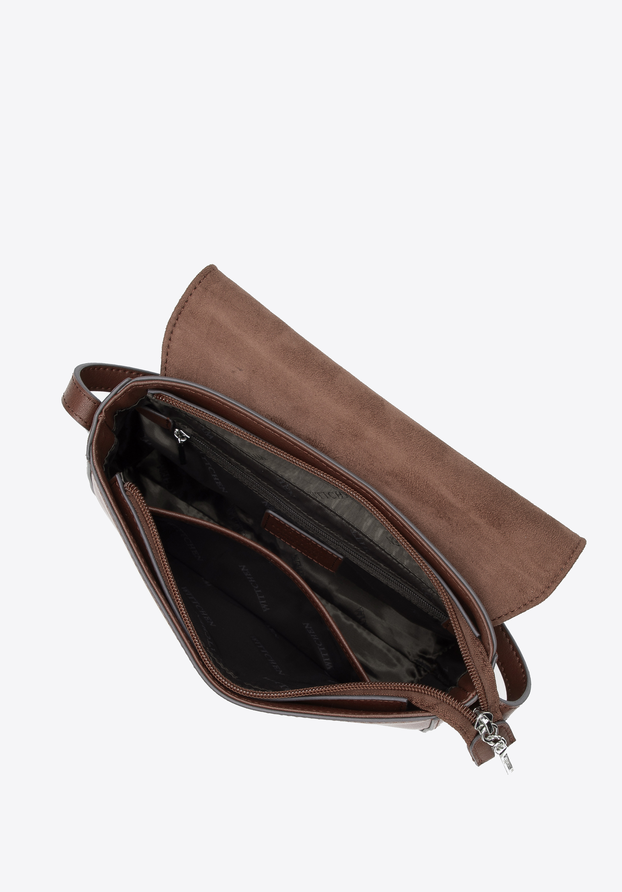 Damska listonoszka skórzana klasyczna z chwostem