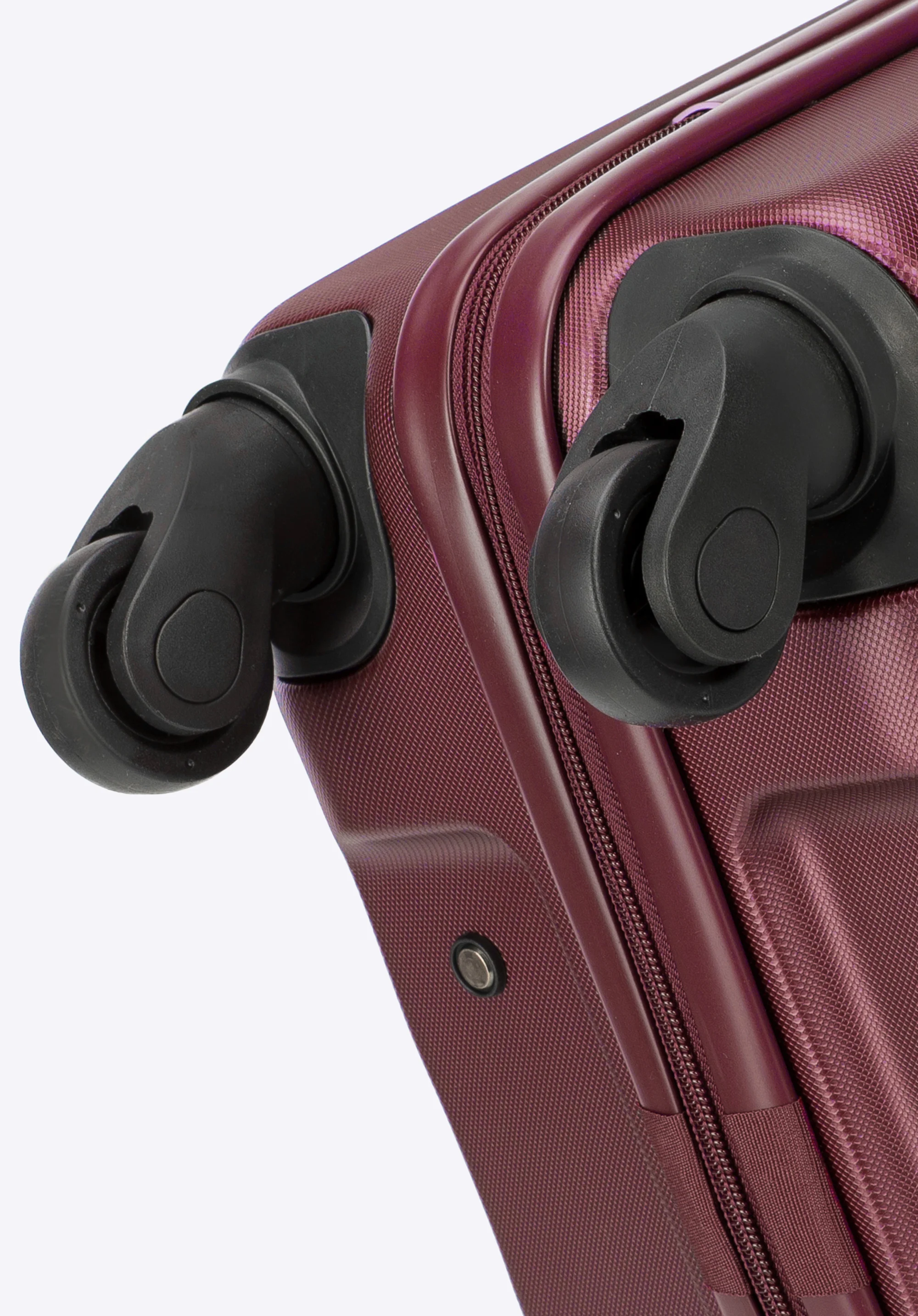 Walizka kabinowa z polikarbonu fakturowana