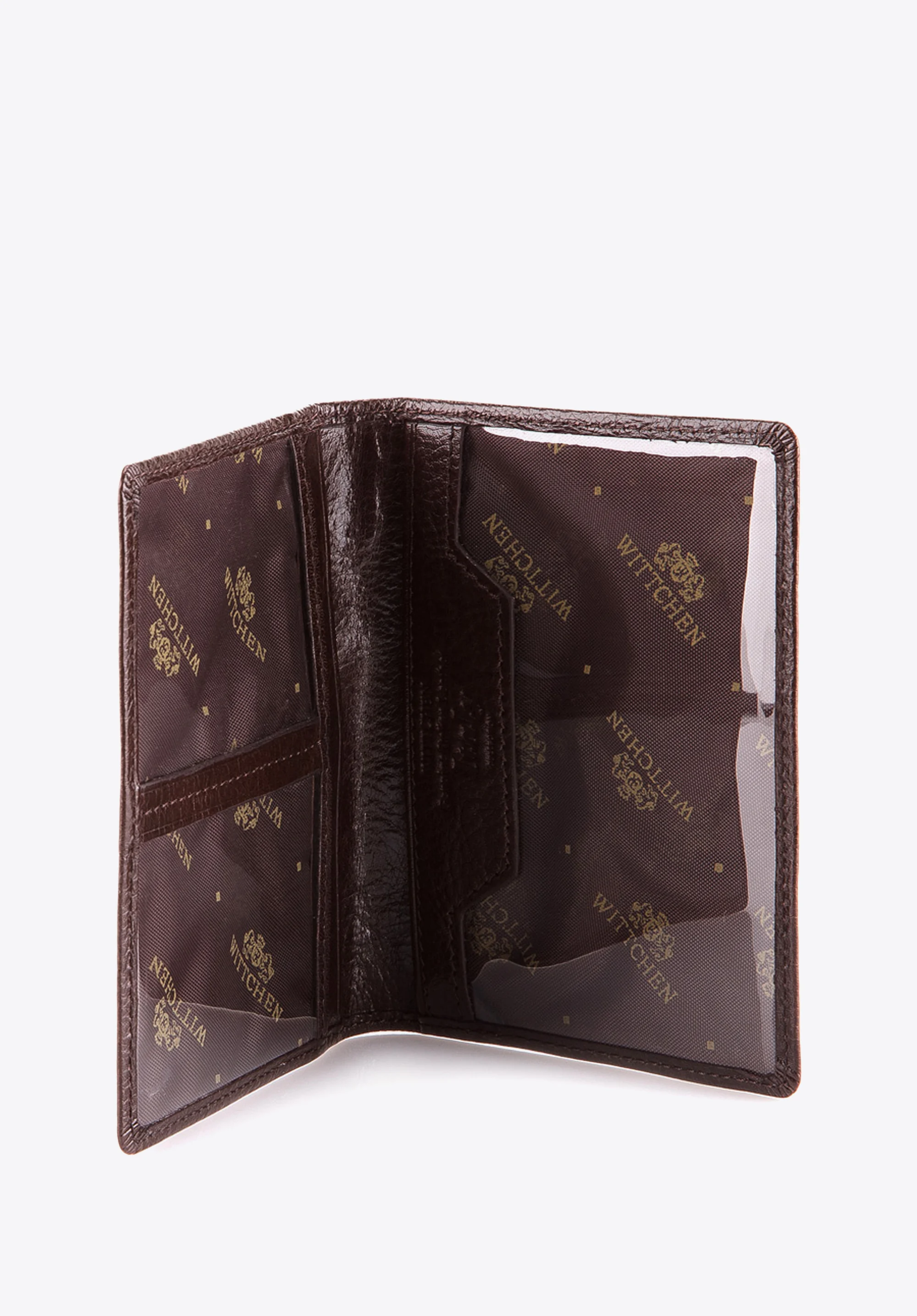 Etui na dokumenty skórzane pionowe