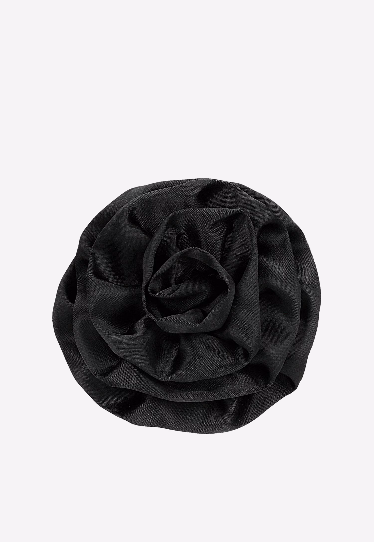 Biała satynowa ozdoba do butów