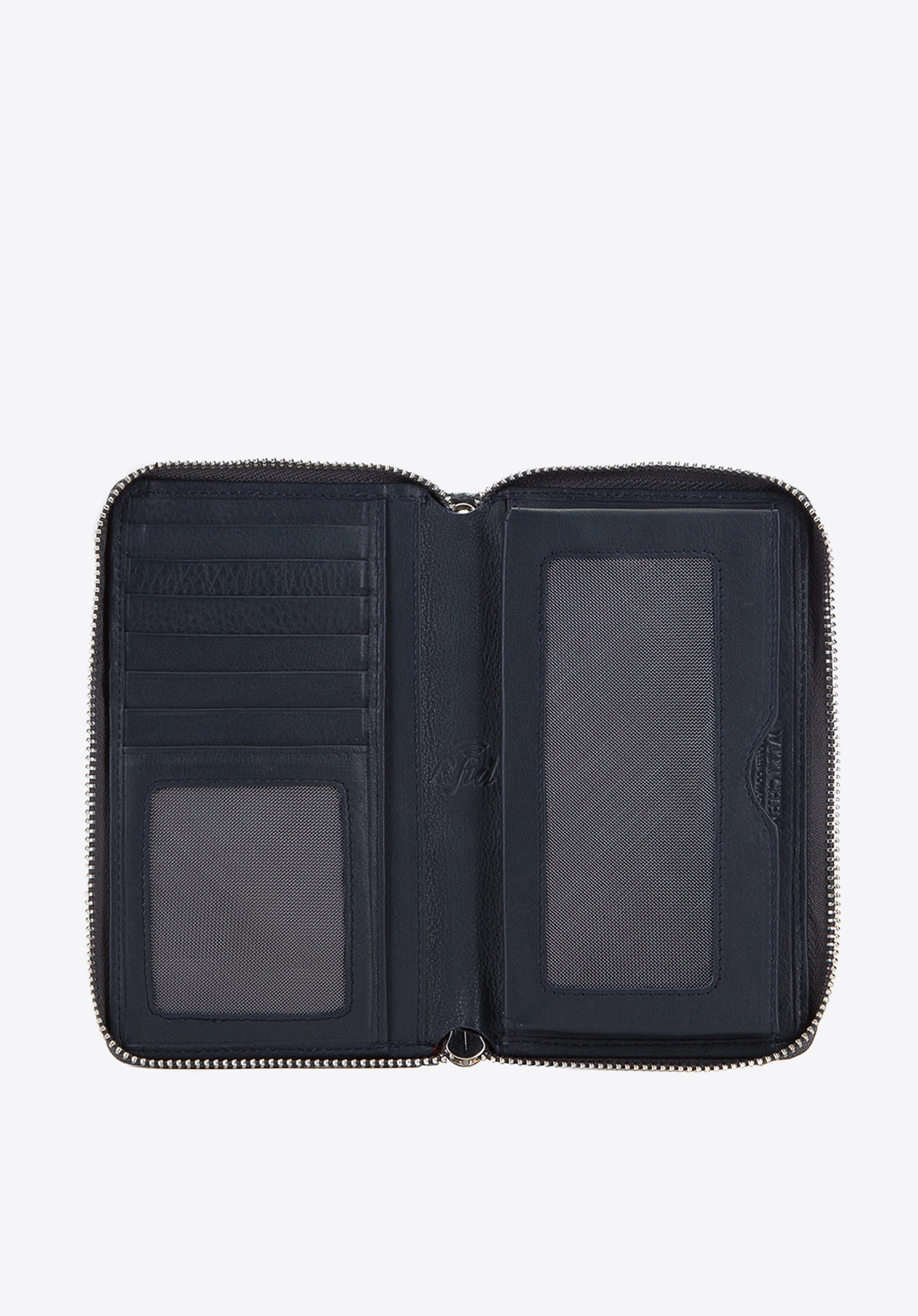 Damski portfel ze skóry lizard duży