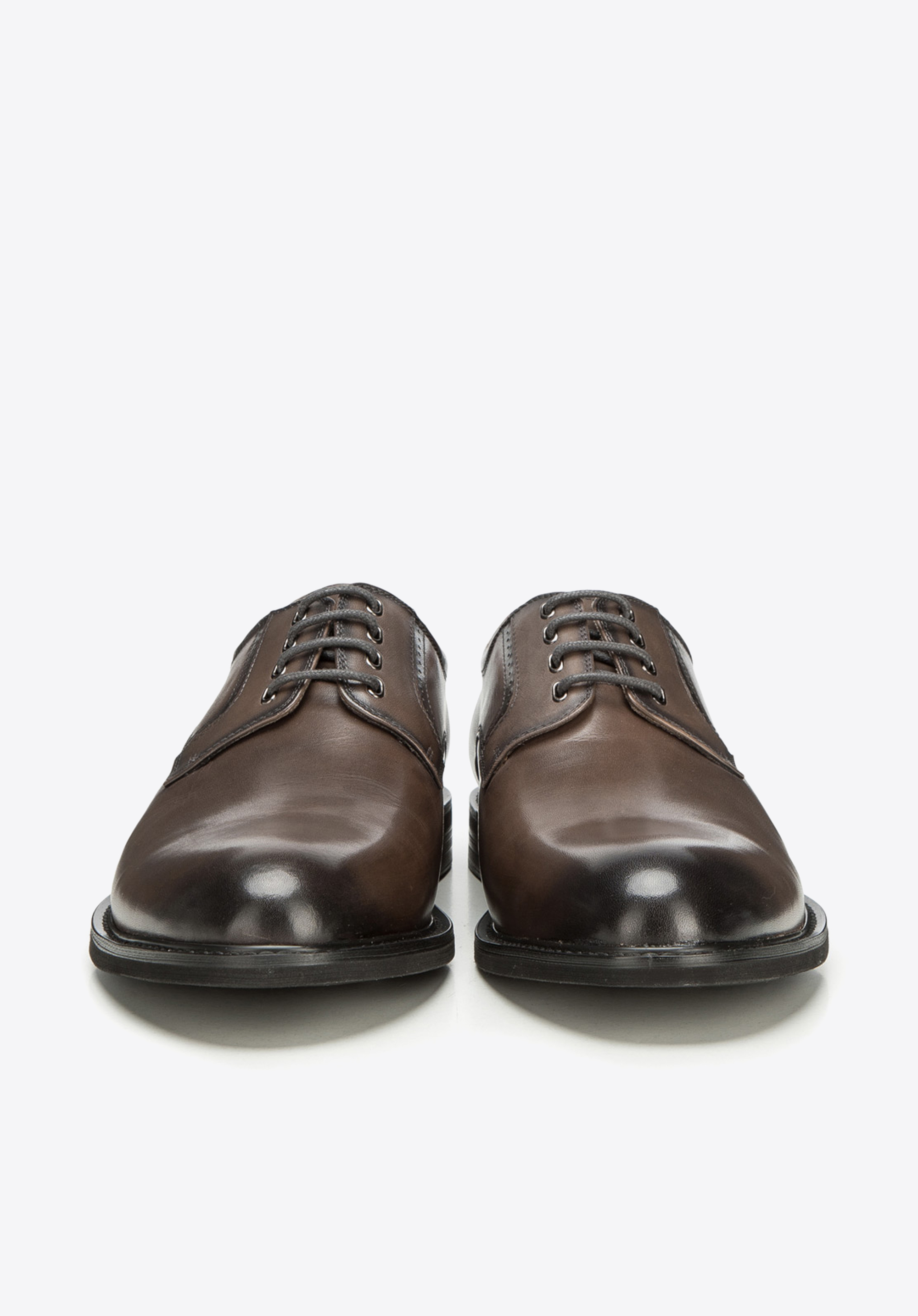 Męskie derby skórzane