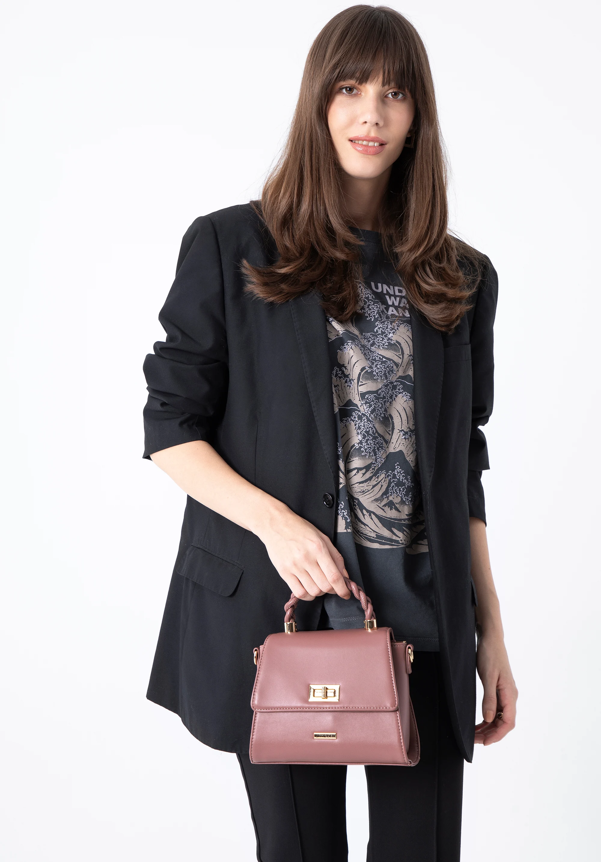 Minikuferek z plecionym uchwytem