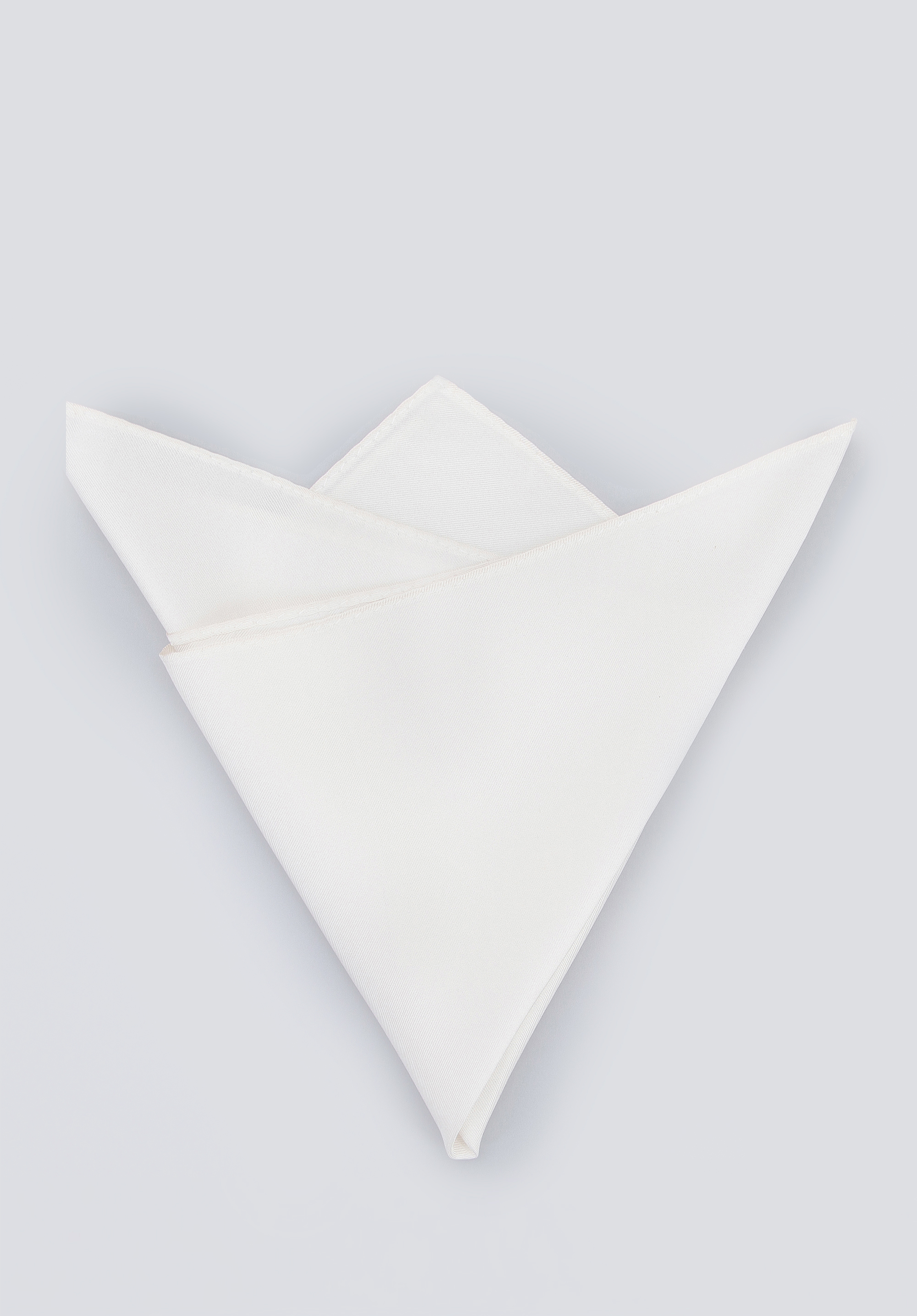 Poszetka z jedwabiu jednokolorowa