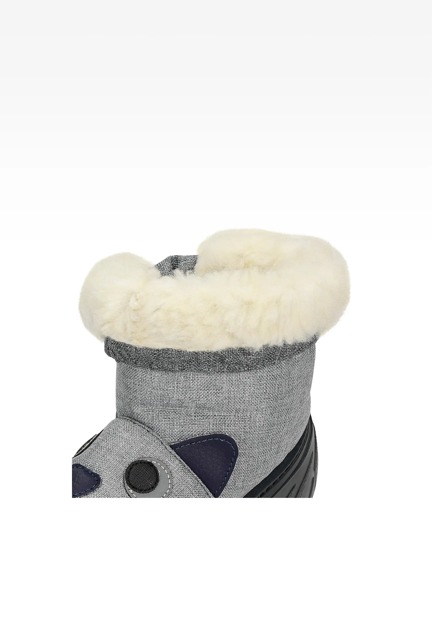 Szare śniegowce dziecięce BARTEK 14565005A