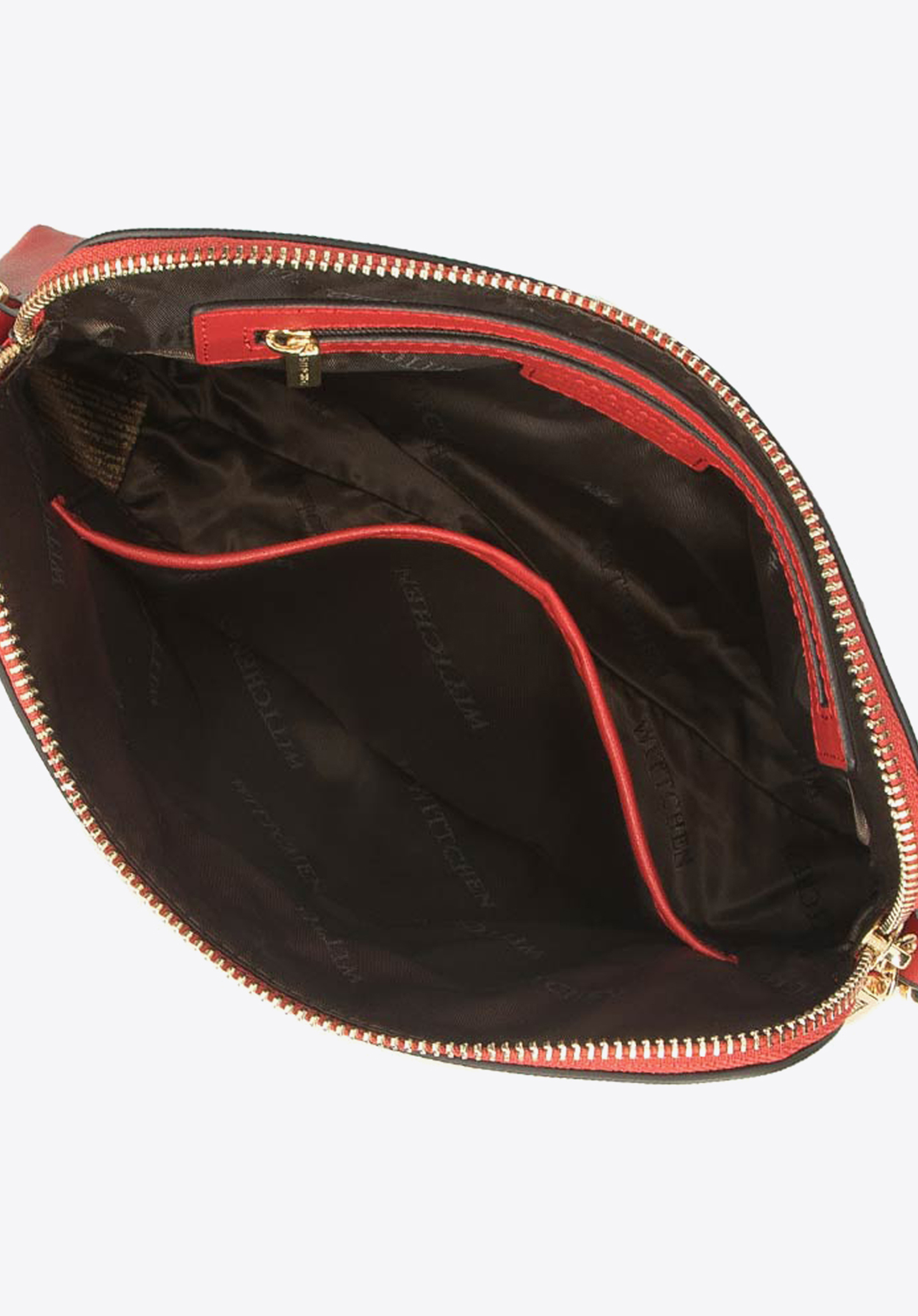 Damska listonoszka skórzana trapezowa