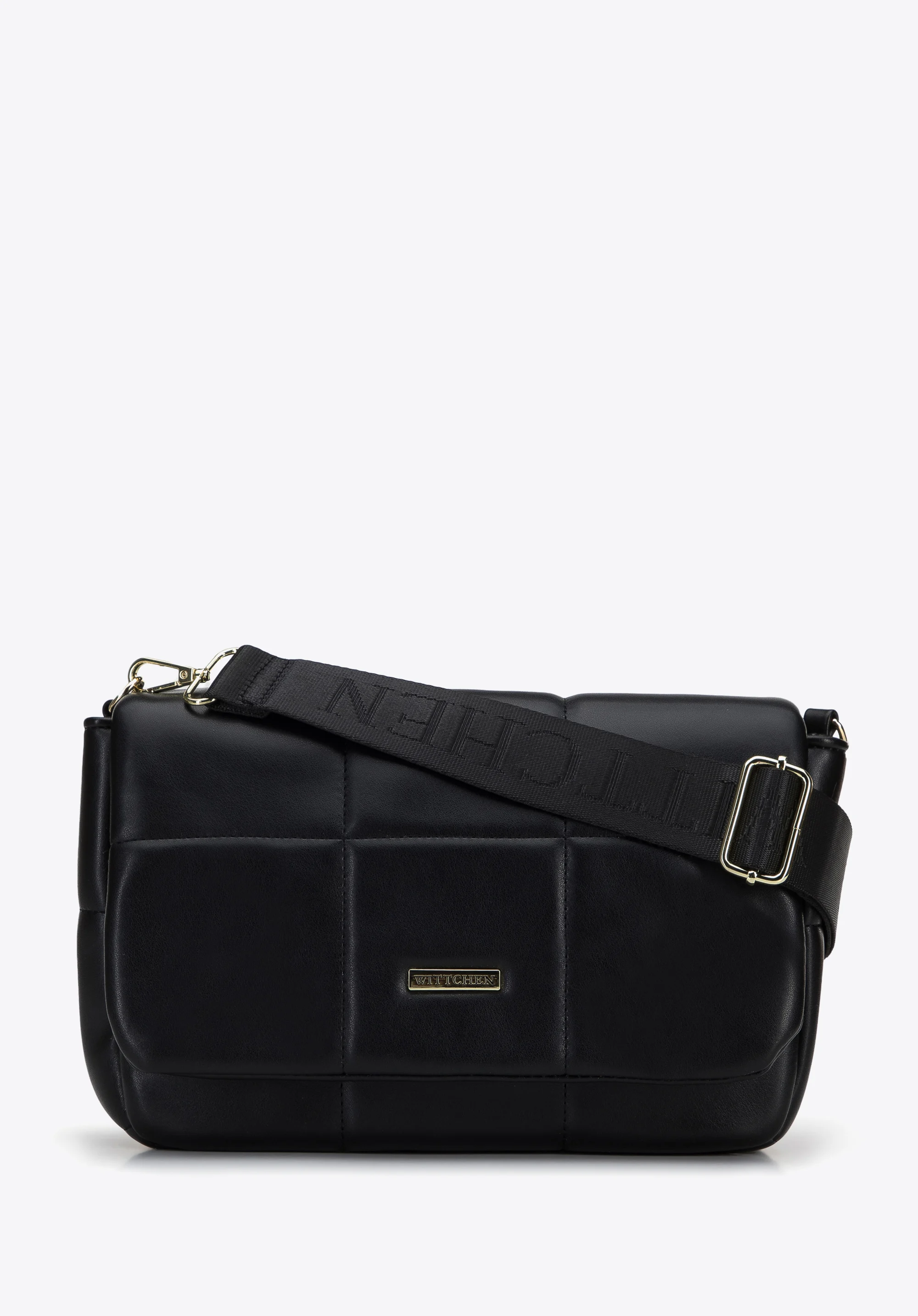 Damska listonoszka z miękkiej pikowanej ekoskóry