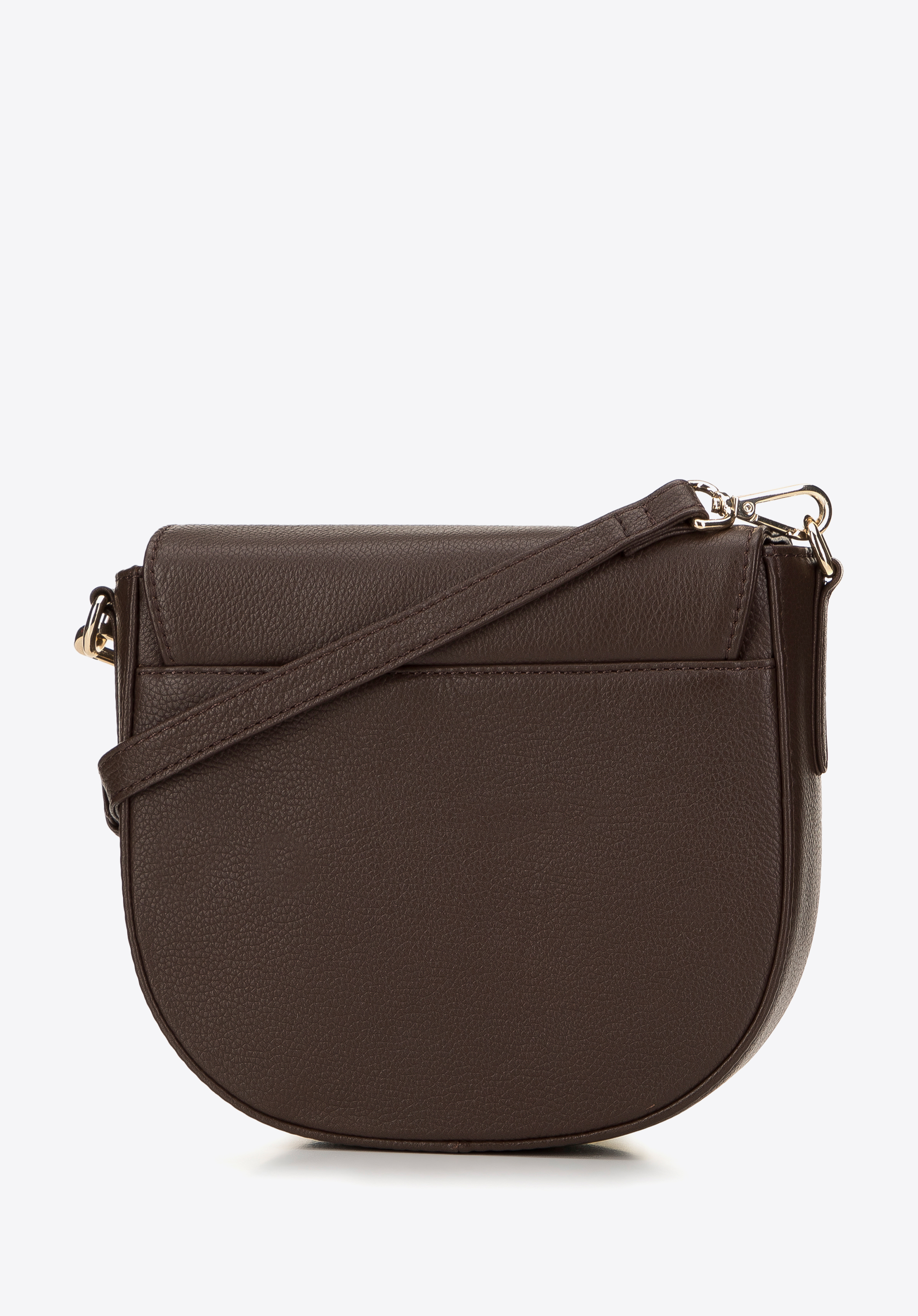 Damska torebka saddle bag skórzana prosta