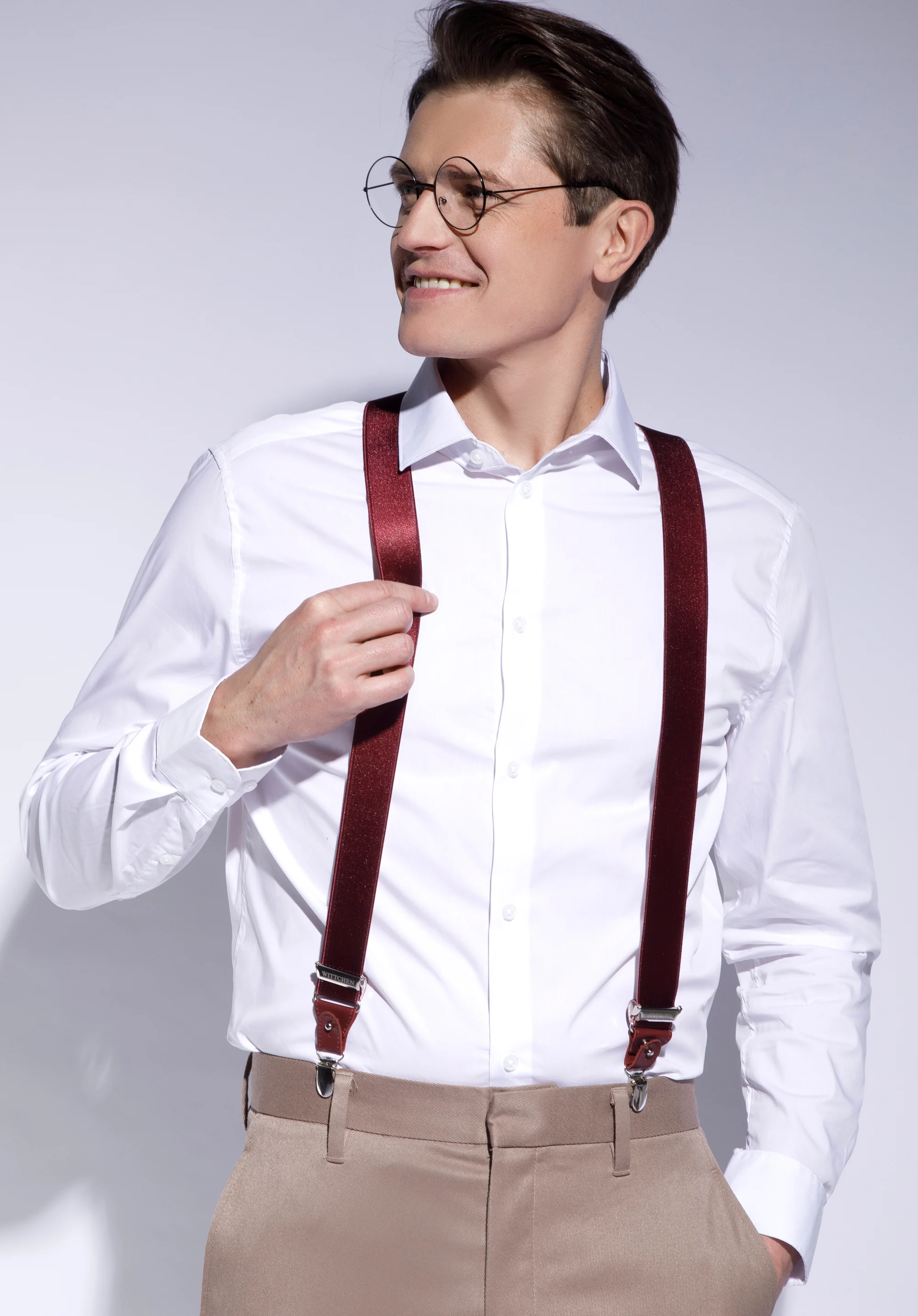 Męskie szelki do spodni