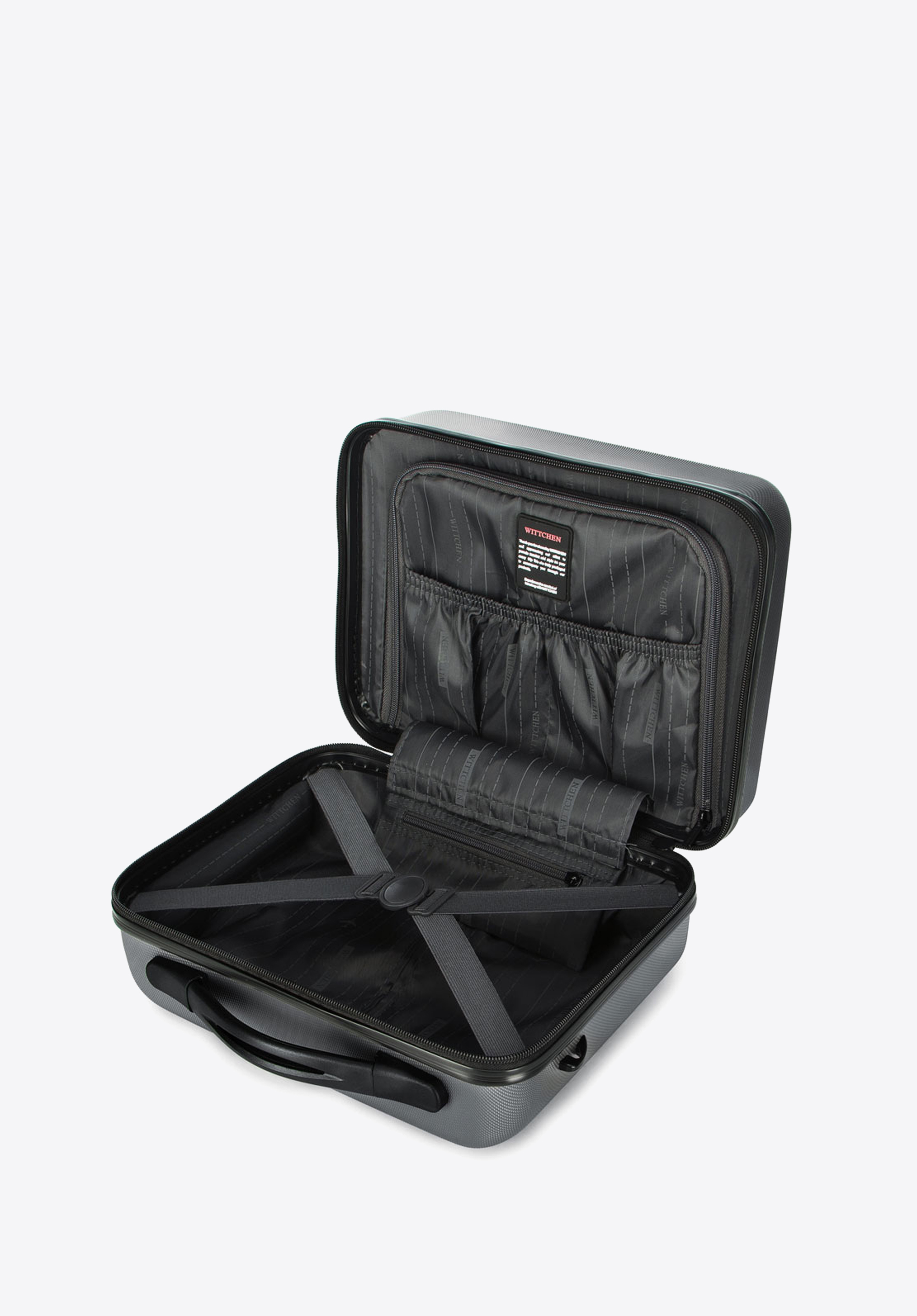 Walizka kabinowa z ABS-u żłobiona