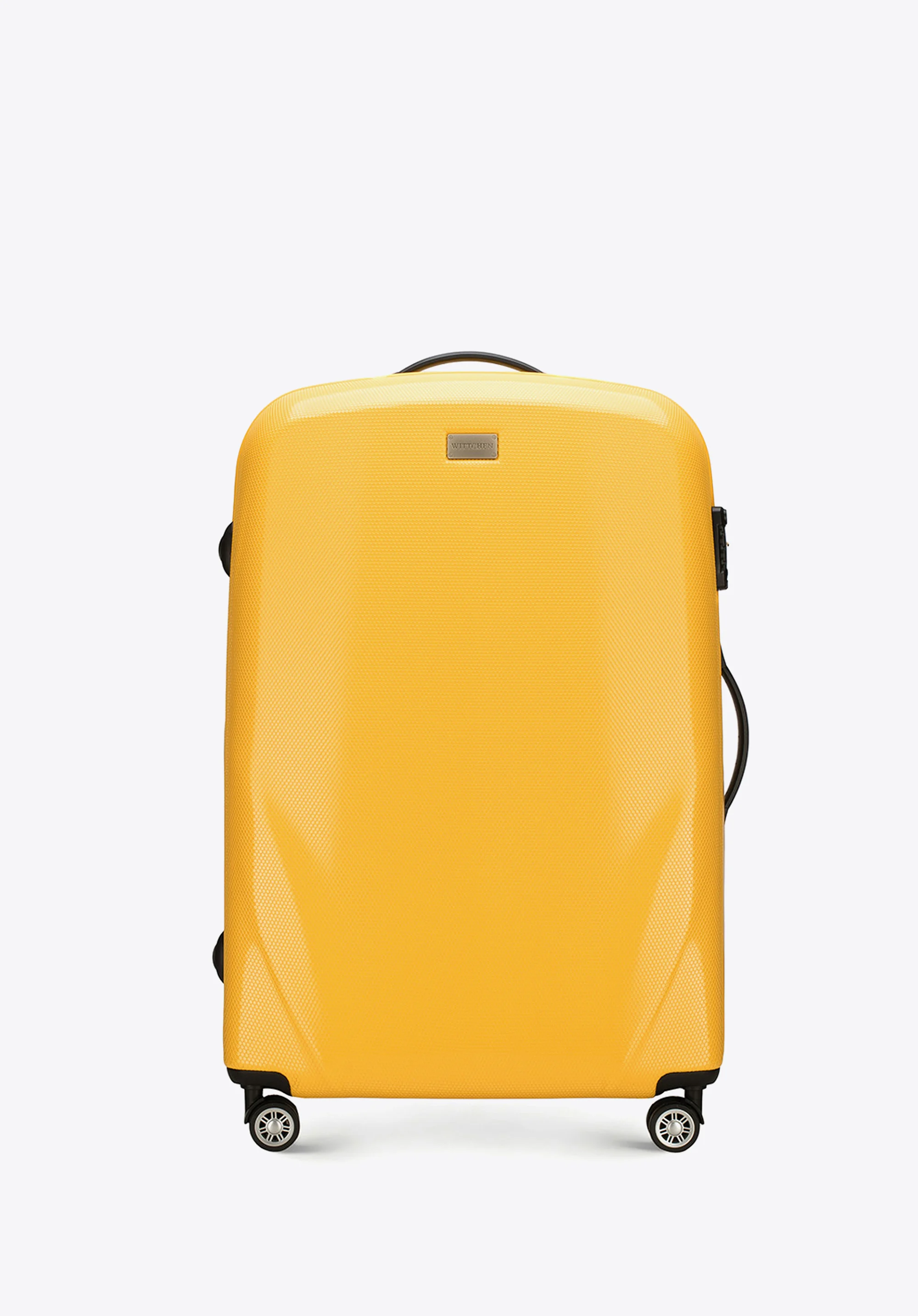 Walizka kabinowa z polikarbonu jednokolorowa