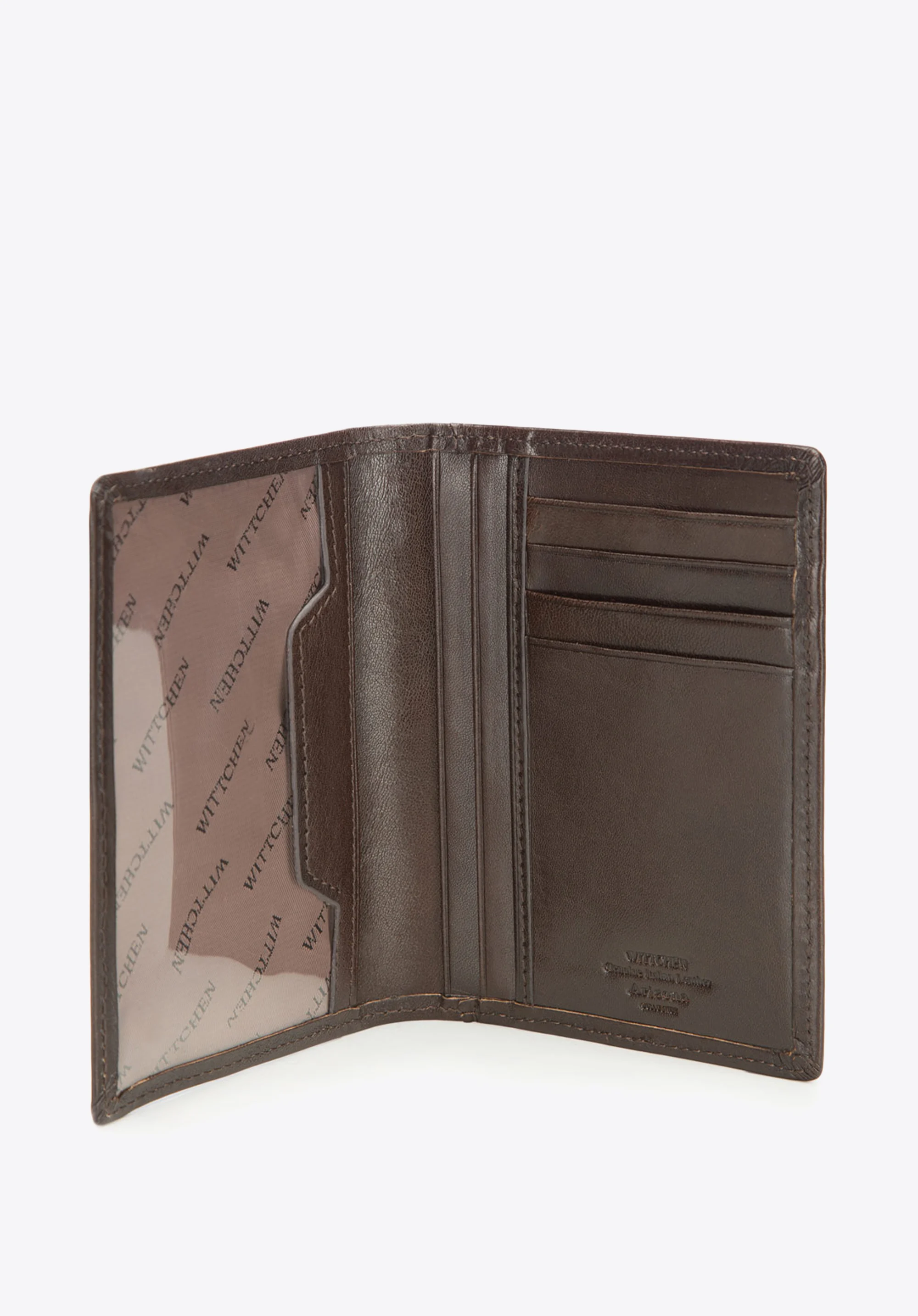 Etui na dokumenty skórzane z herbem