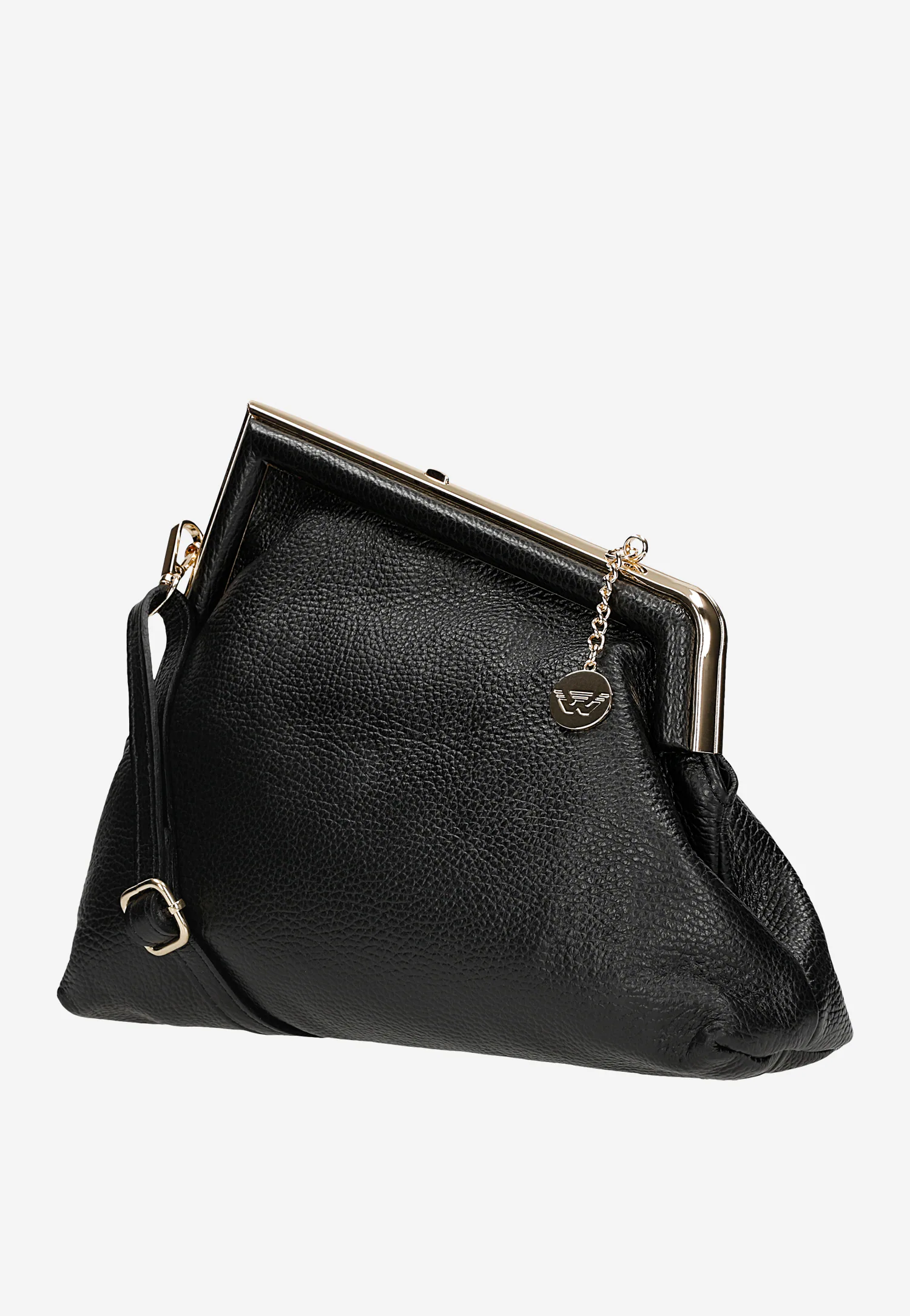 Skórzana torebka damska asymetryczna