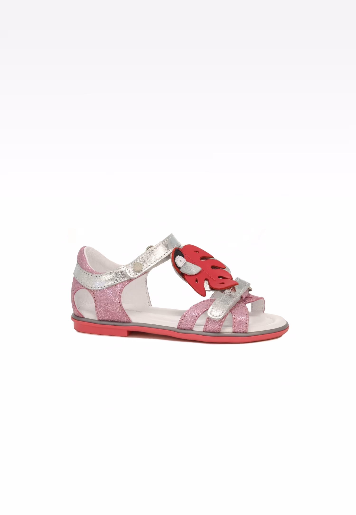 Sandały BARTEK 16182027 II, dla dziewcząt, granatowo-złoty