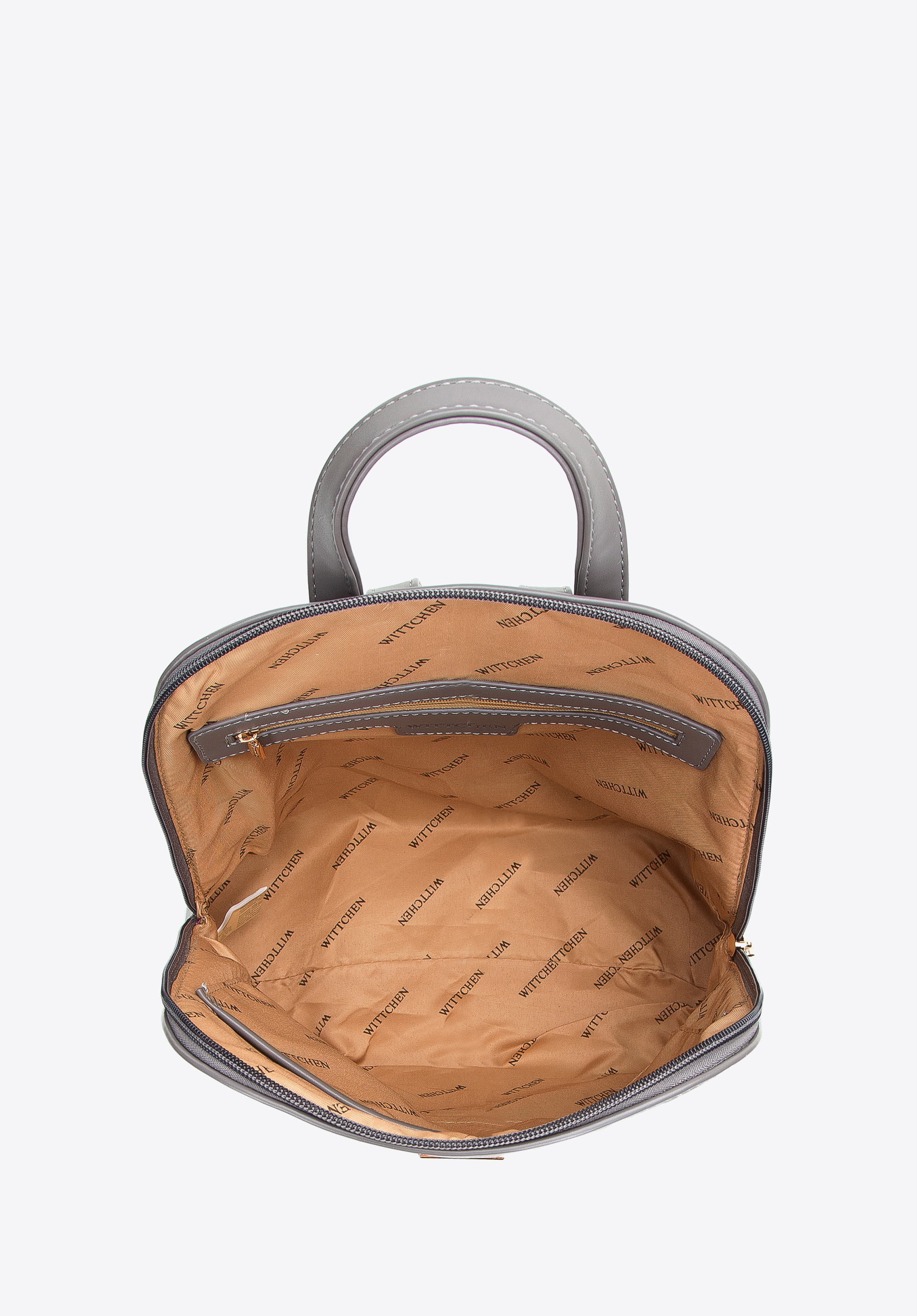 Damski plecak z ekoskóry trapezowy