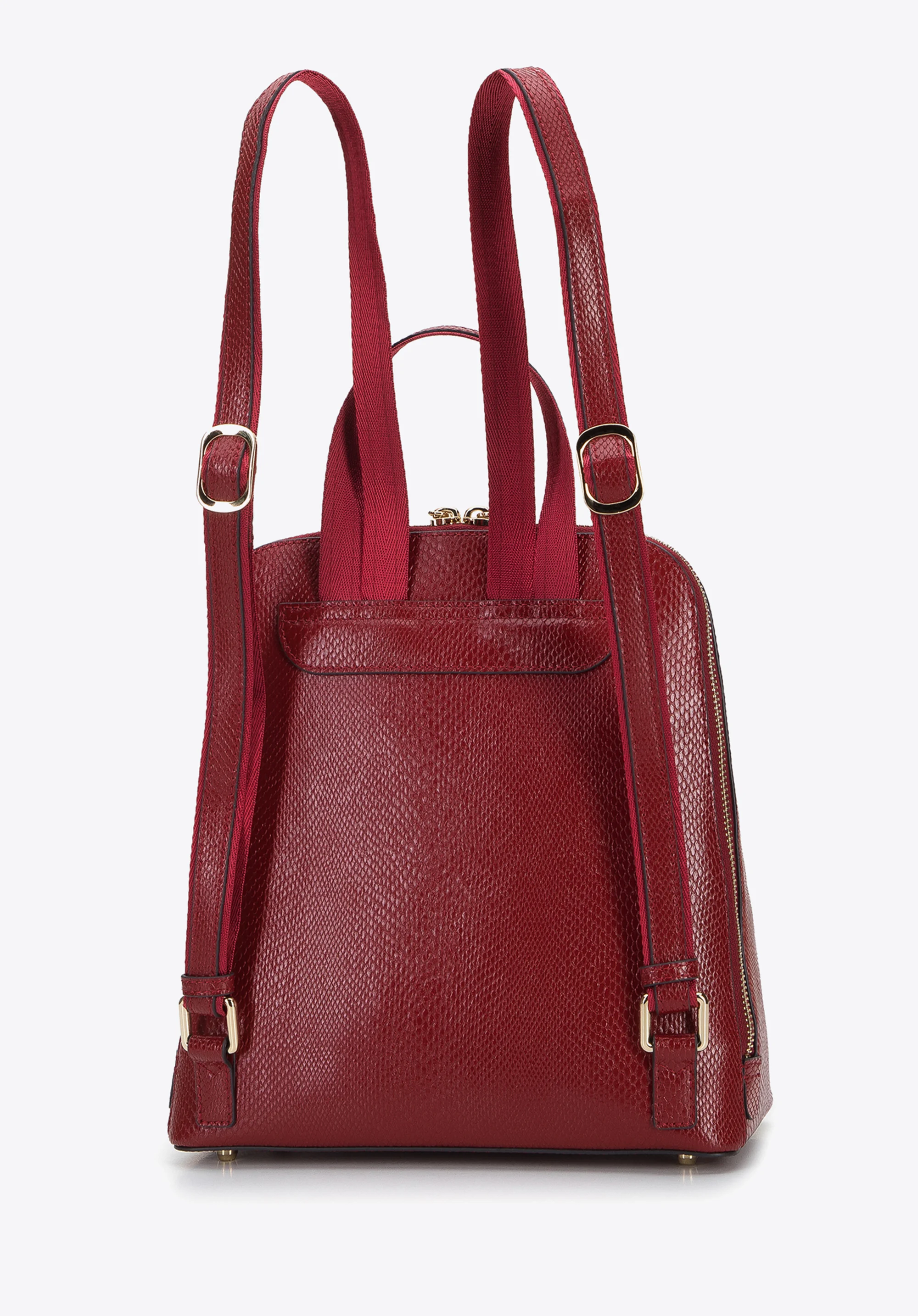 Damski plecak skórzany mały