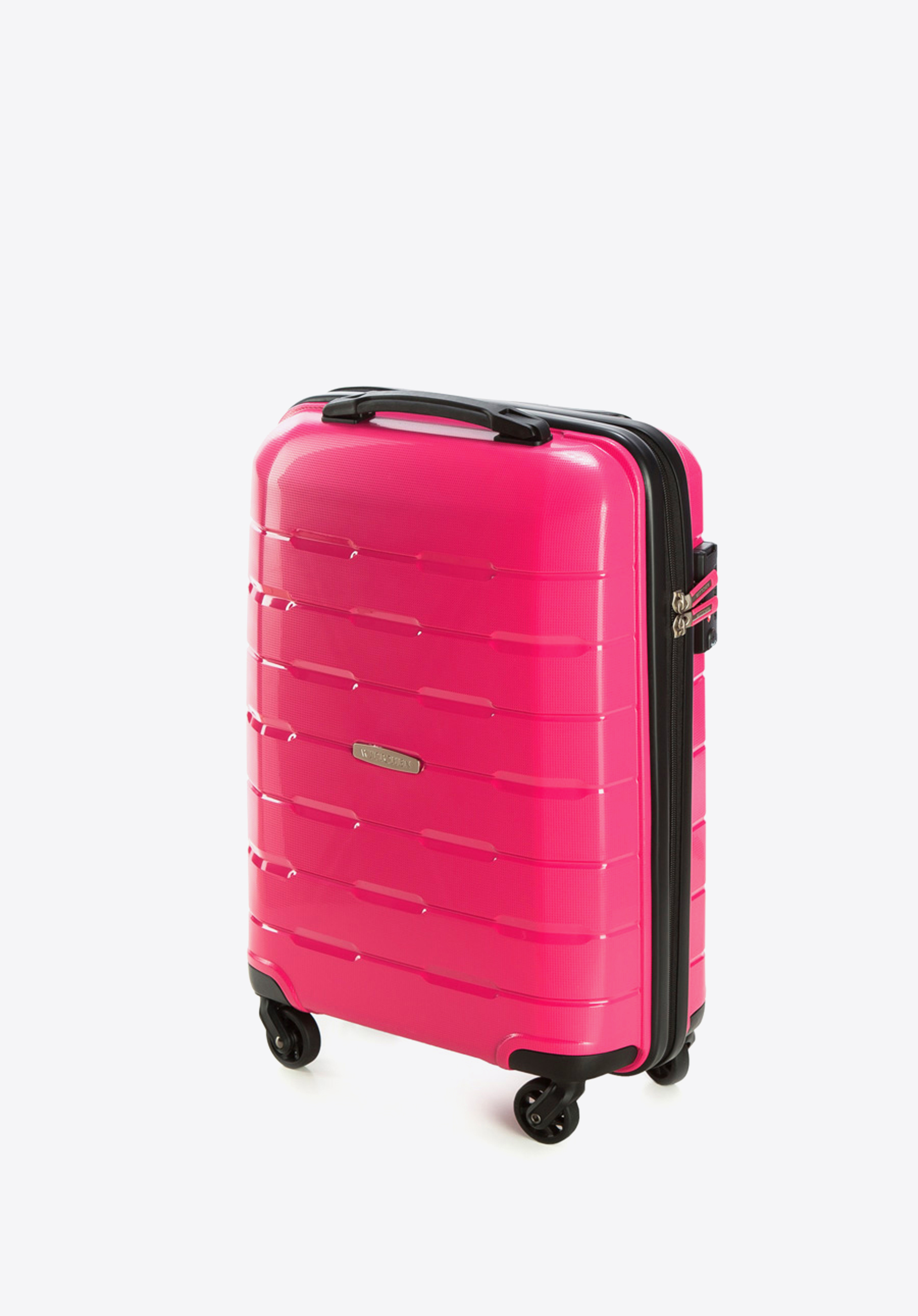 Walizka kabinowa z polipropylenu żłobiona