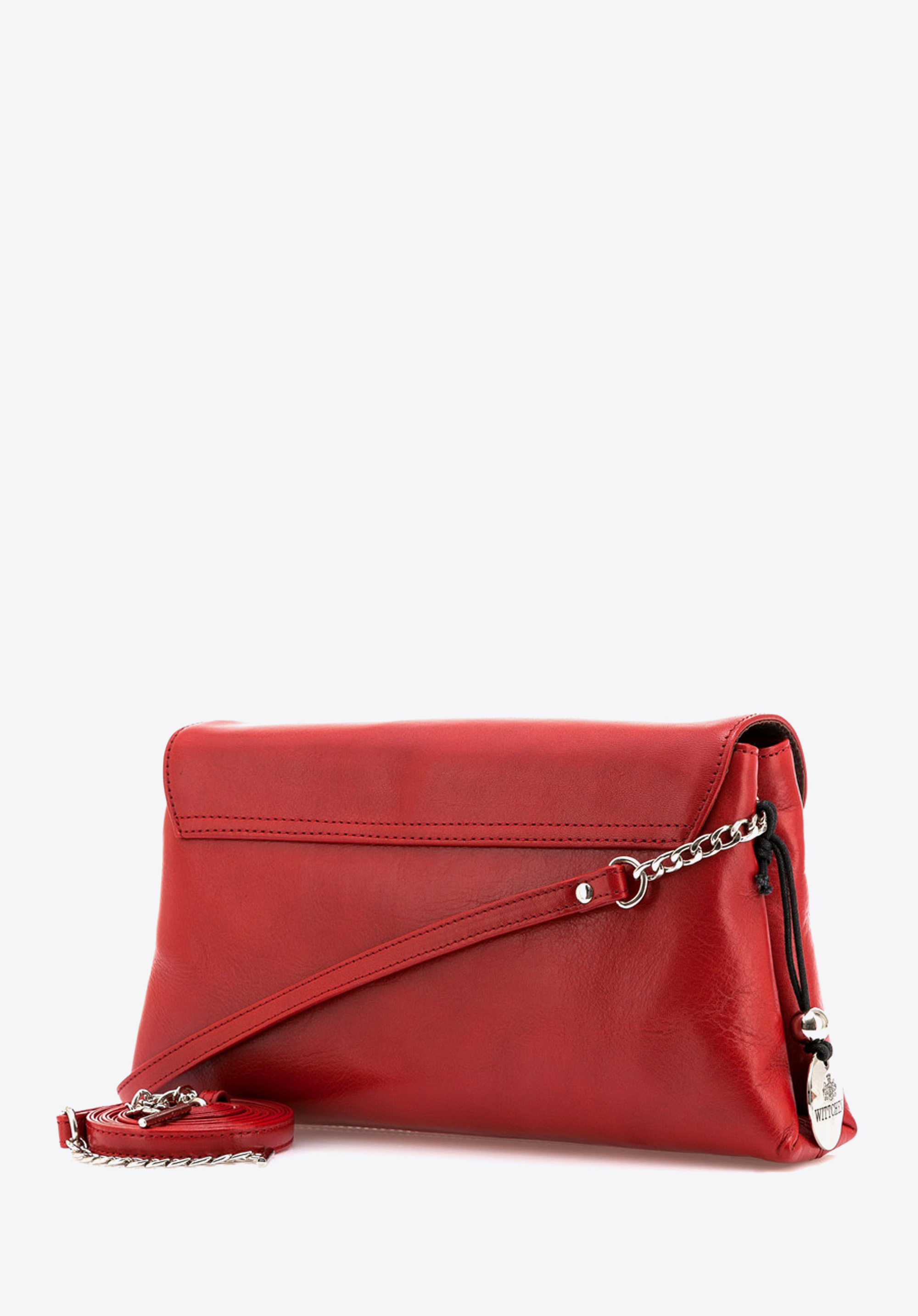 Kopertówka ze skóry klasyczna trapezowa