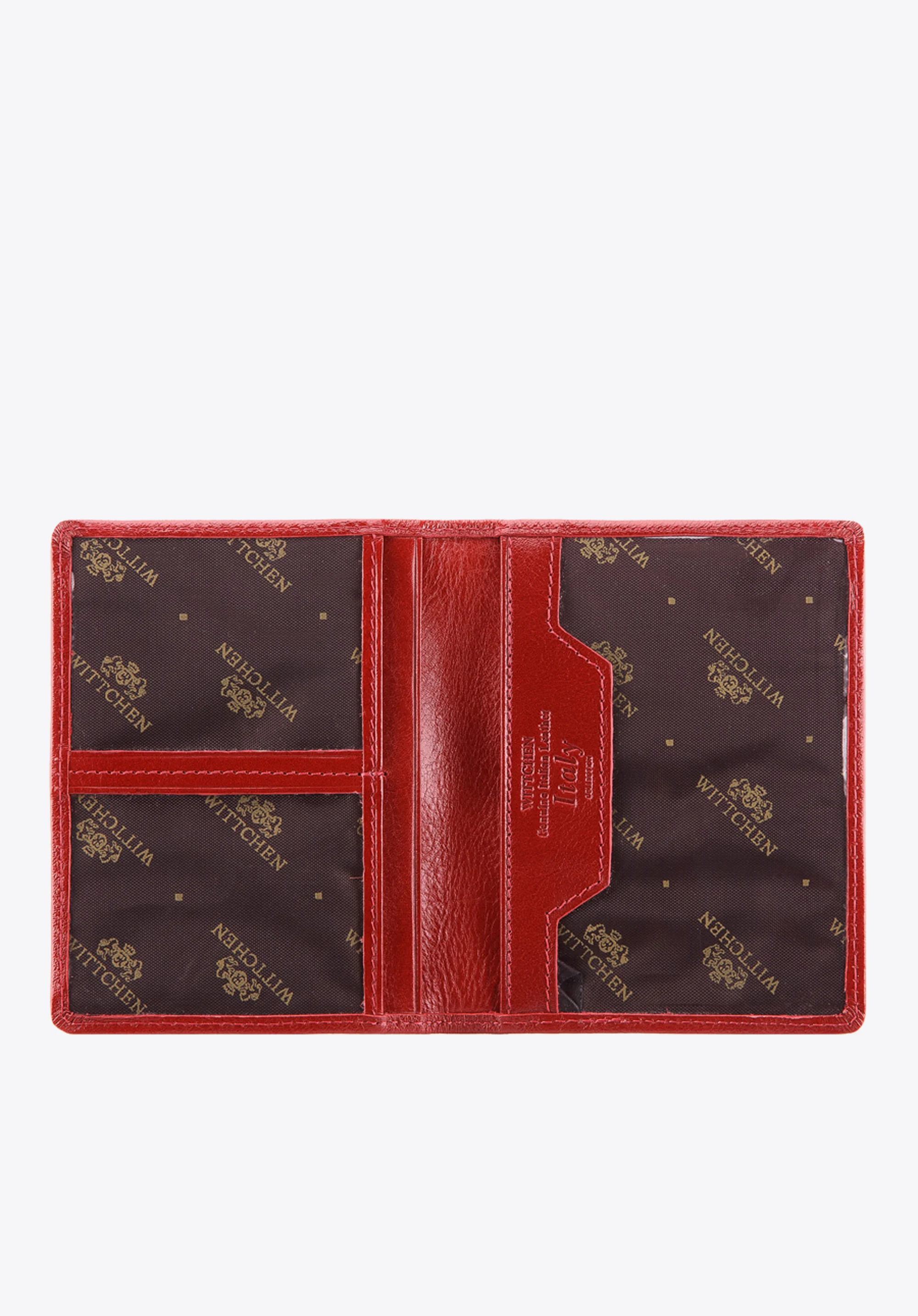 Etui na dokumenty skórzane pionowe