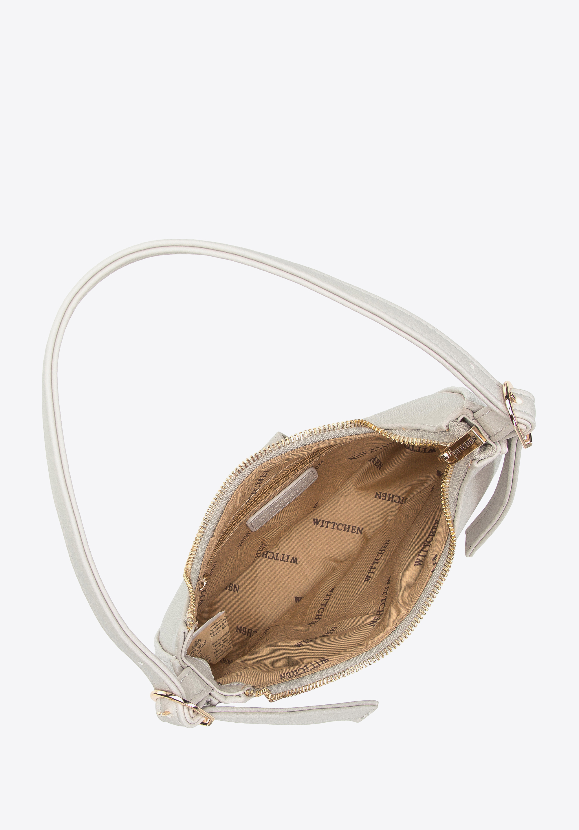 Minitorebka bagietka z ekoskóry z klamrą