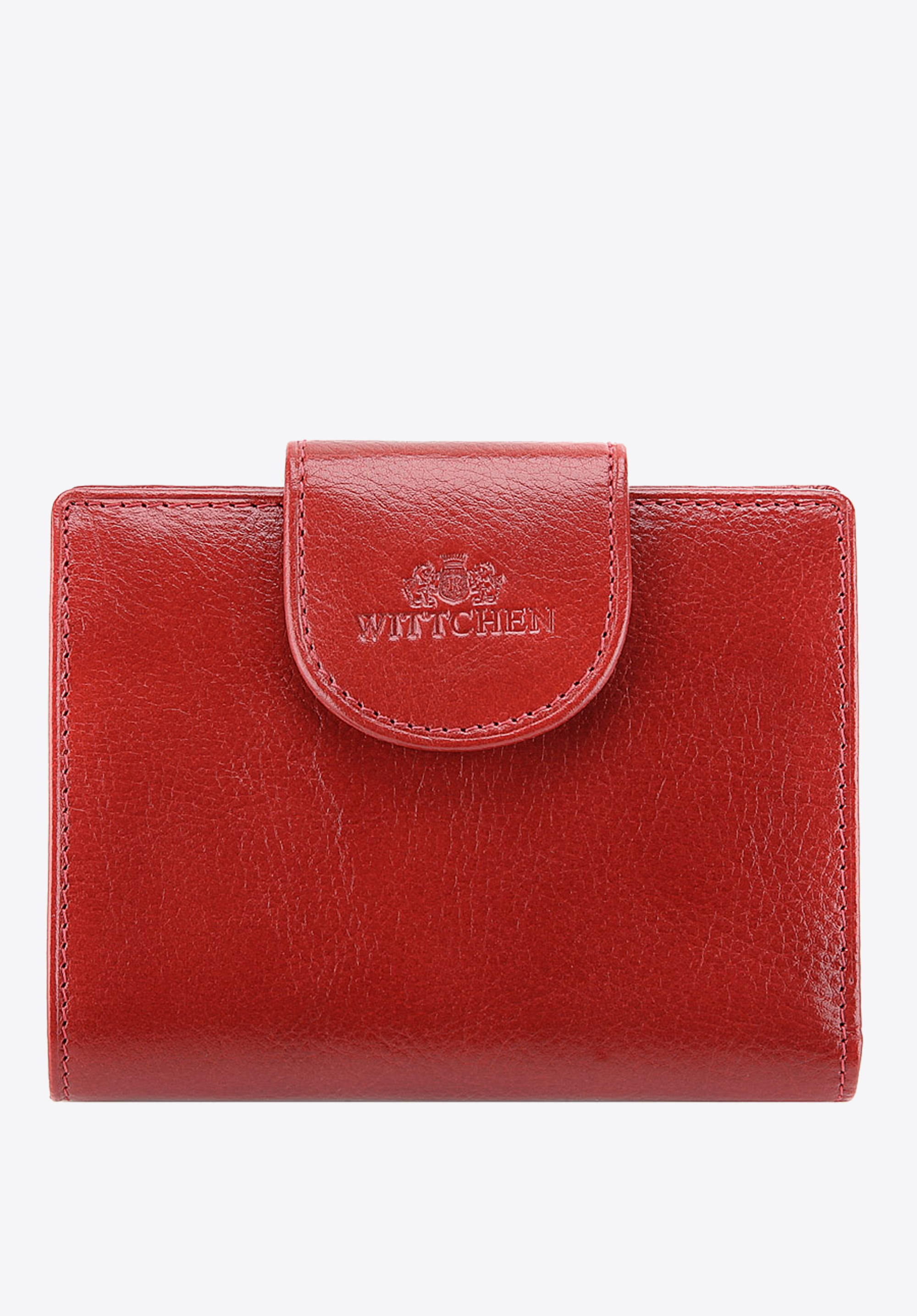 Damski portfel skórzany z elegancką napą