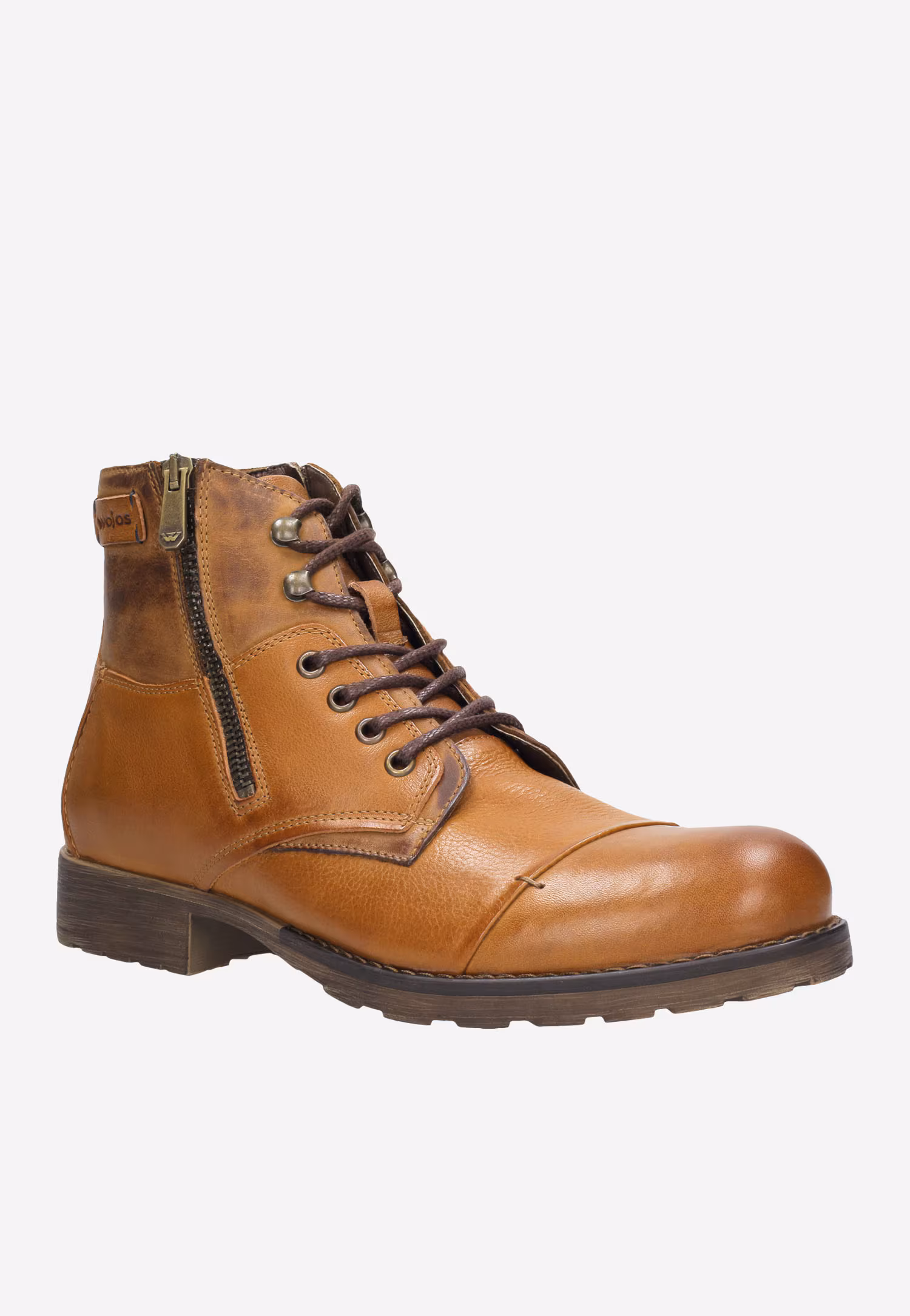 Sznurowane trzewiki męskie