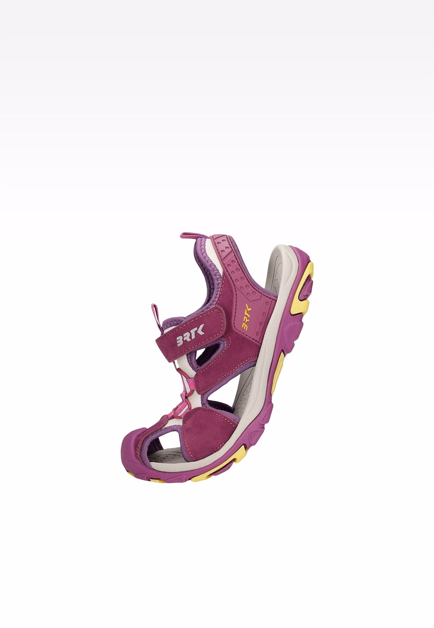 Sandały dziewczęce BARTEK 19042502 w kolorze różowym z zapięciem na rzepy