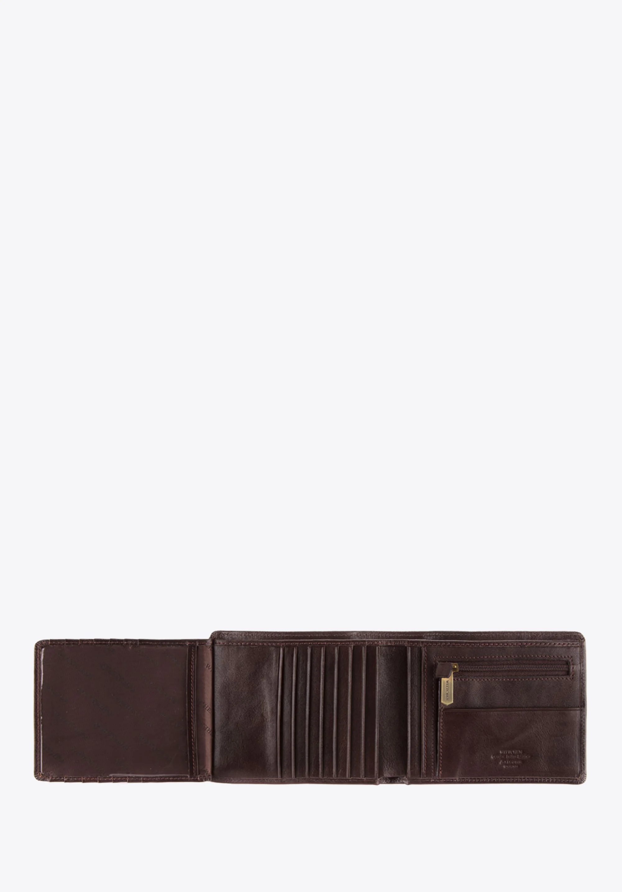 Męski portfel skórzany bez zapięcia