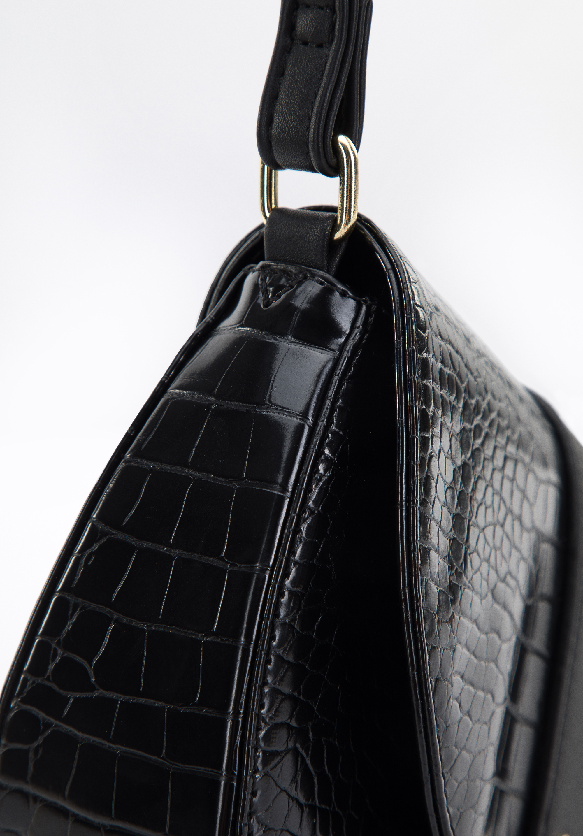 Damska listonoszka z ekoskóry croco