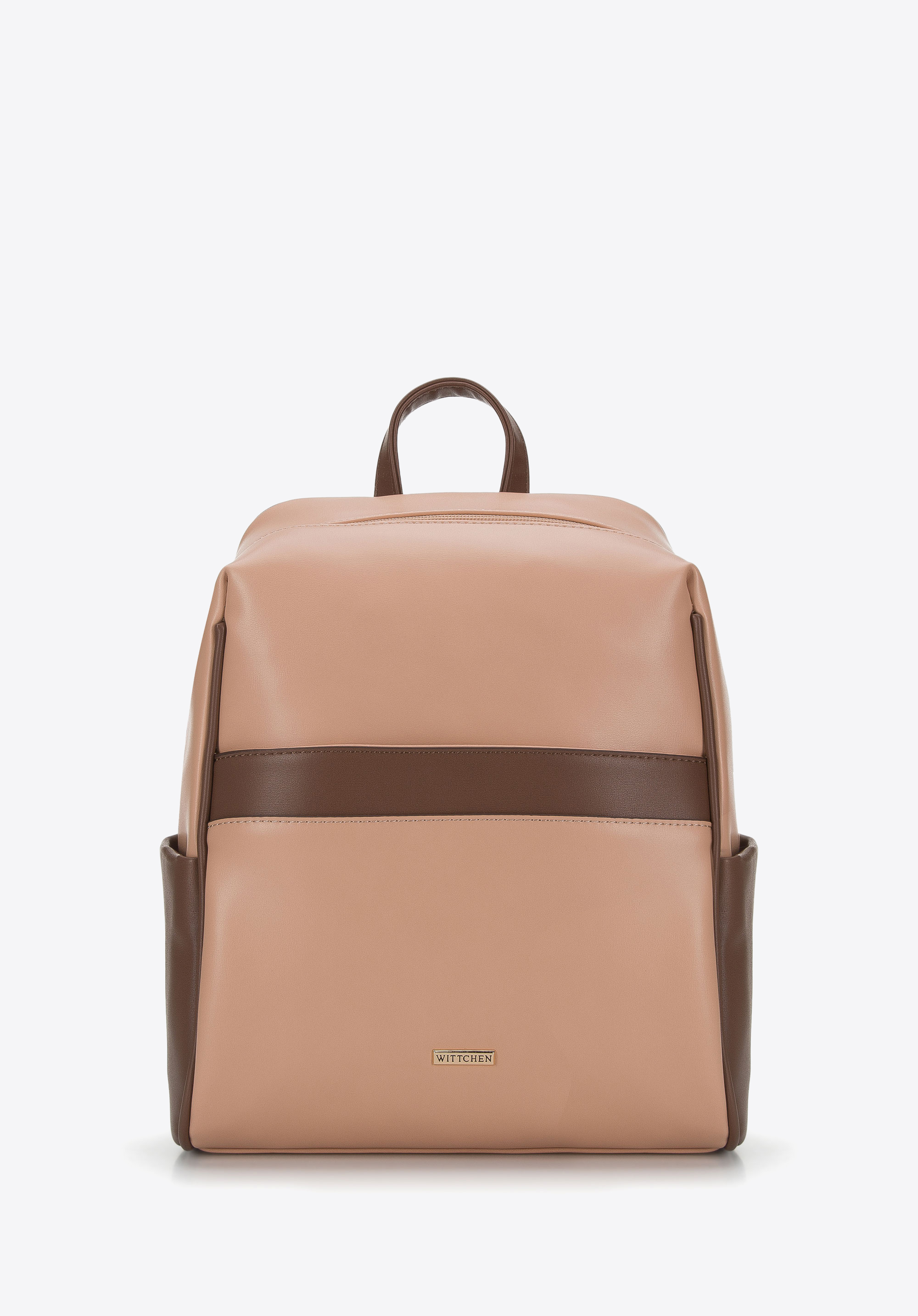 Damski plecak z poziomym paskiem