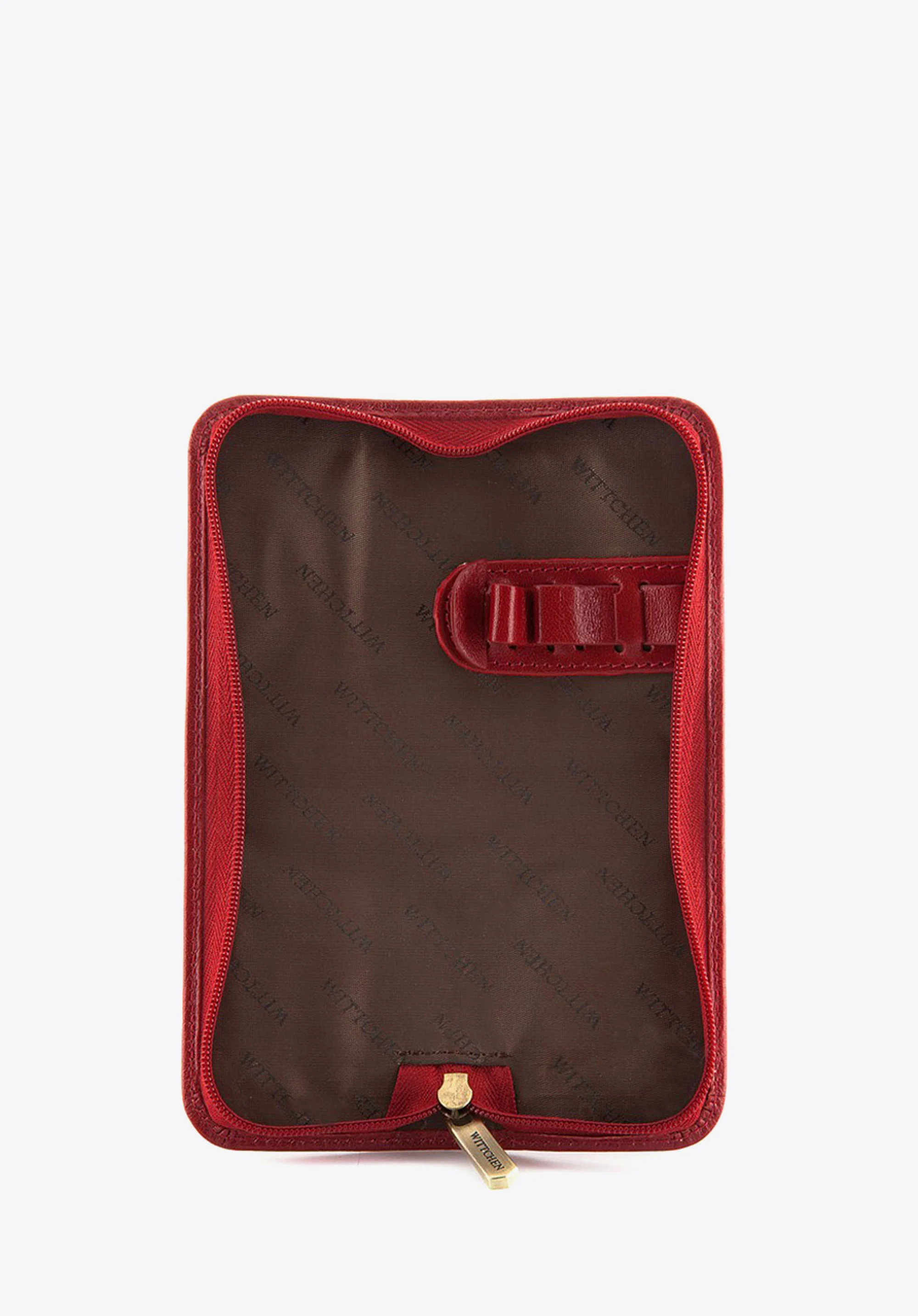 Etui na długopisy skórzane z herbem