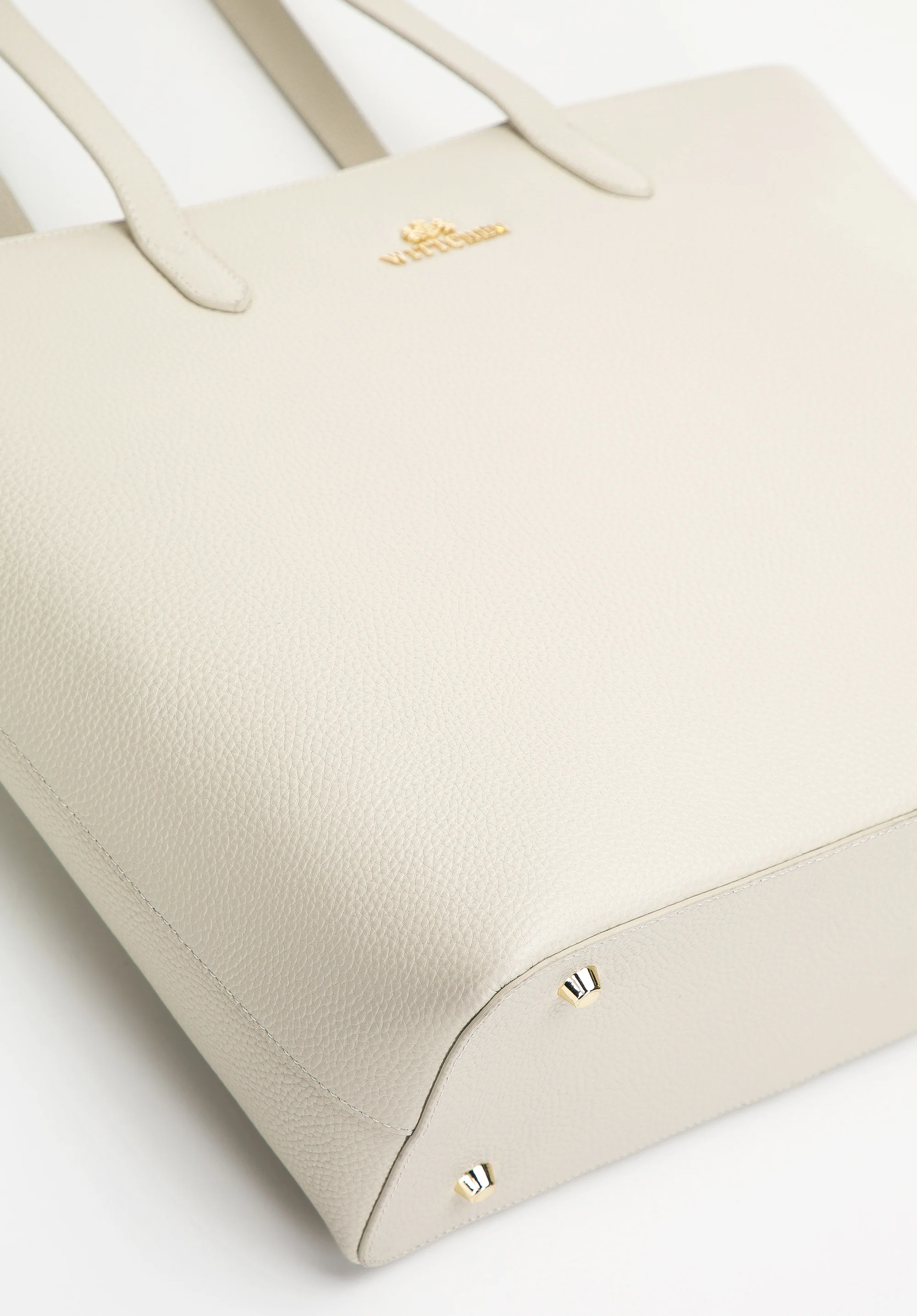 Torebka shopperka skórzana prosta