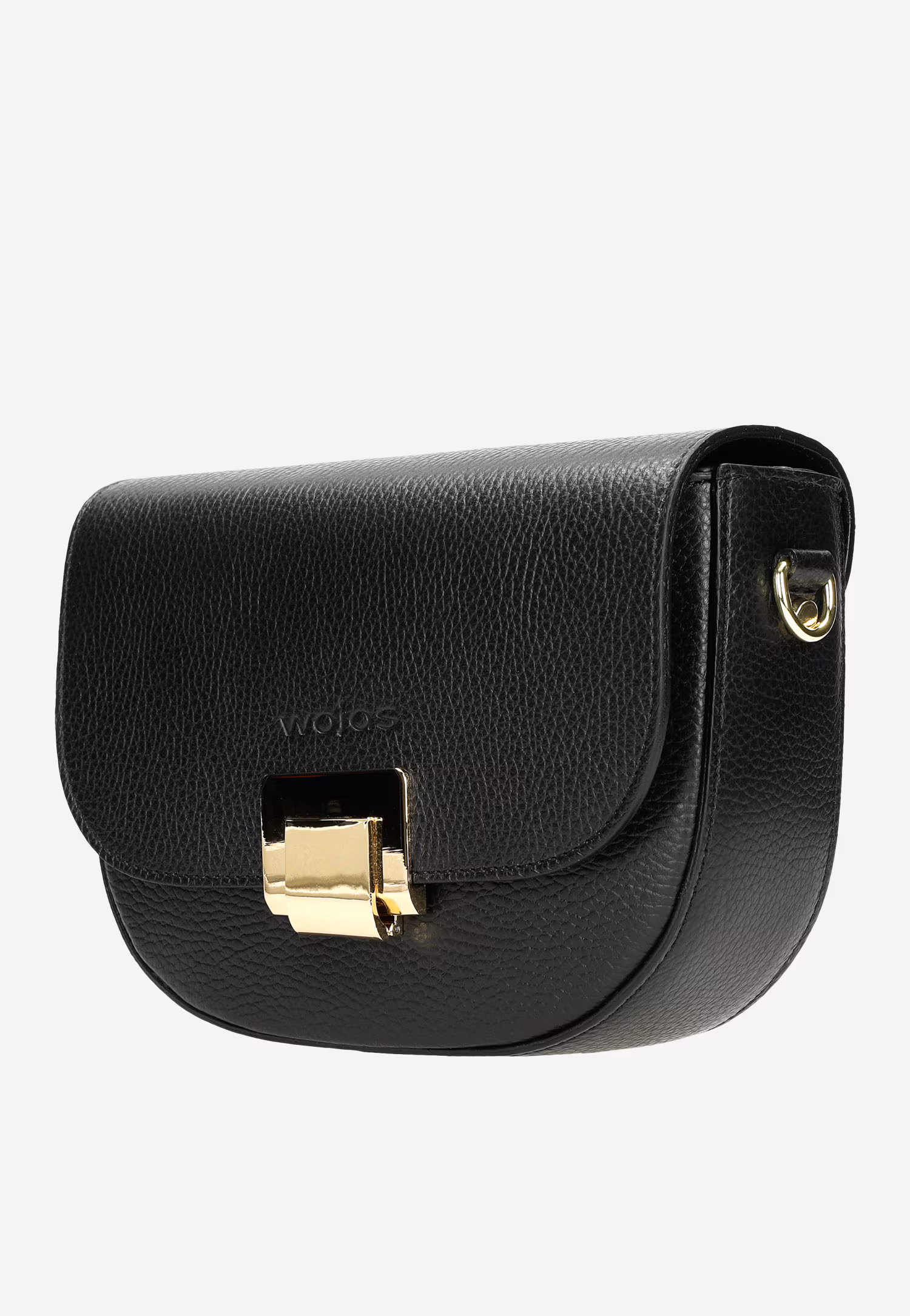 Beżowa półokrągła torebka damska