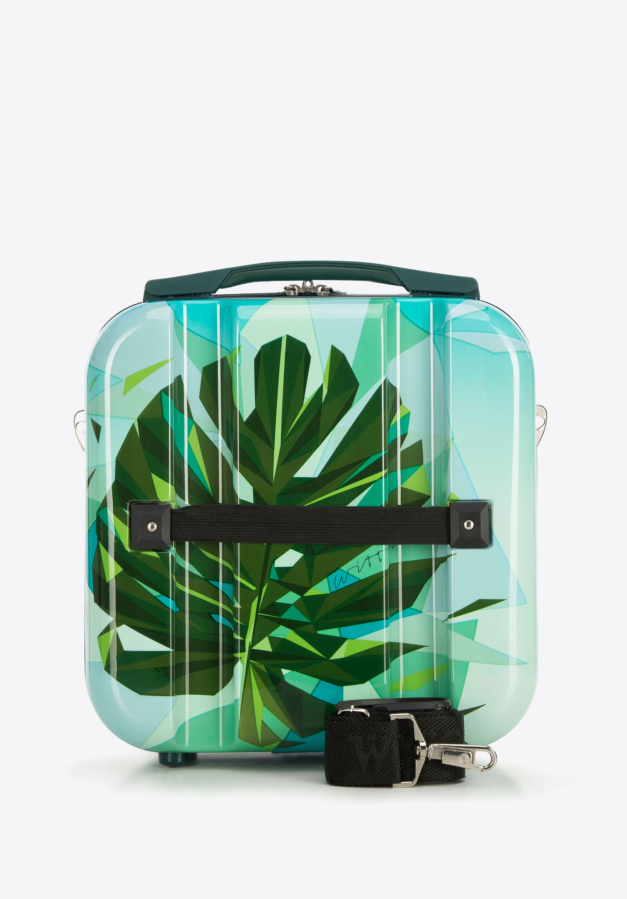 Walizka kabinowa z ABS-u z nadrukiem