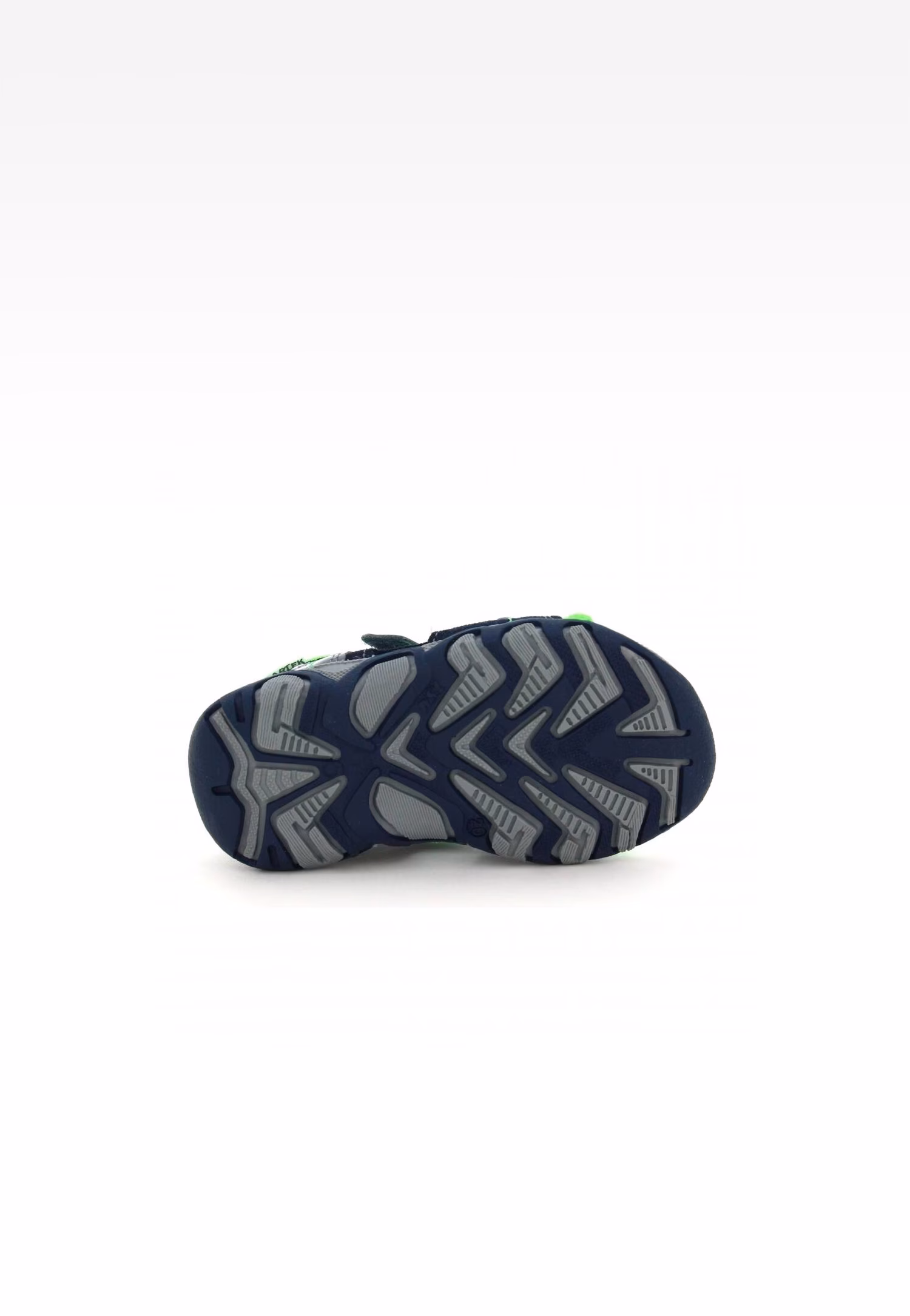 Sandały BARTEK W-11848-1/0G5, dla chłopców, granatowo-szaro-zielony