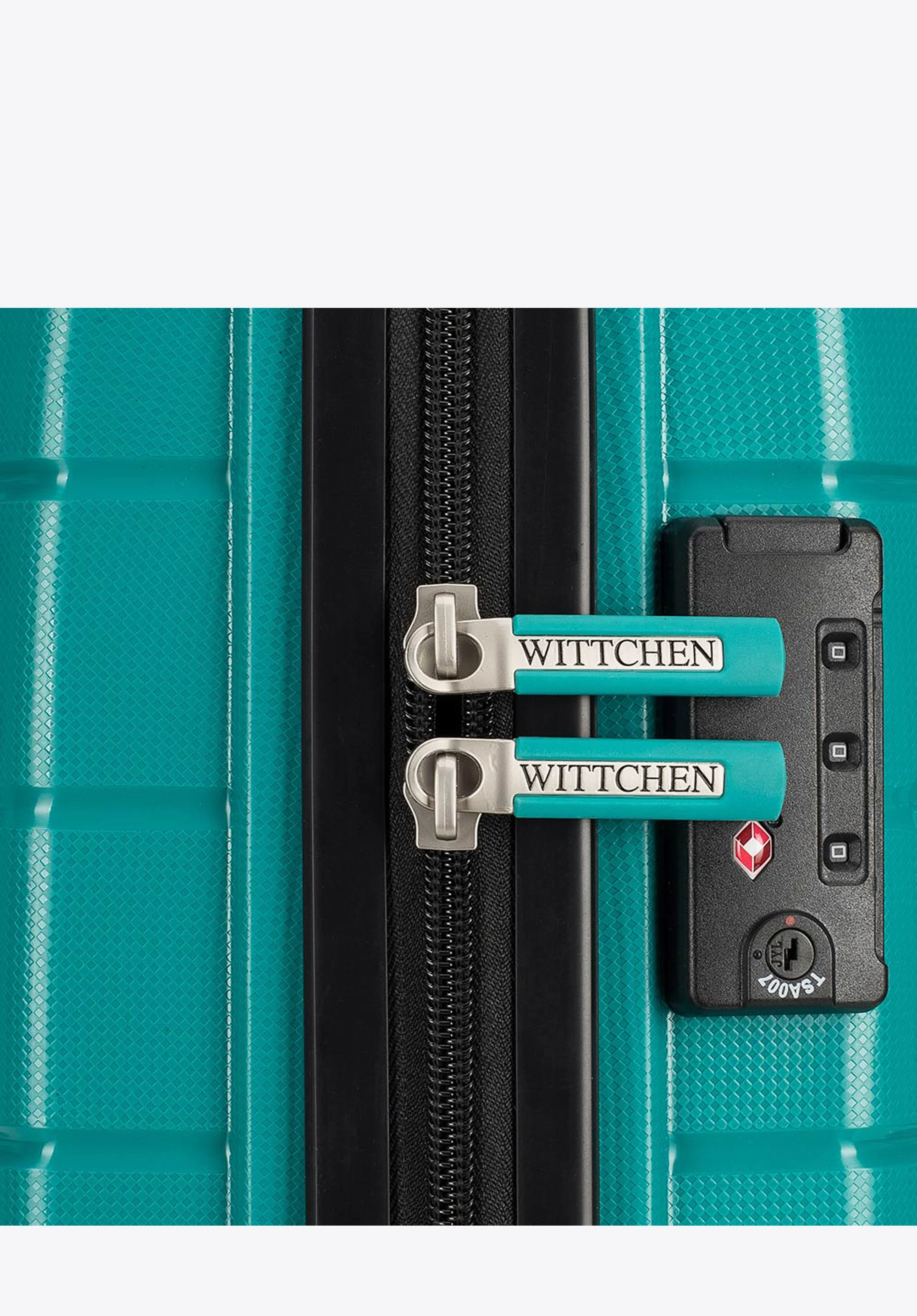 Walizka kabinowa z polipropylenu żłobiona